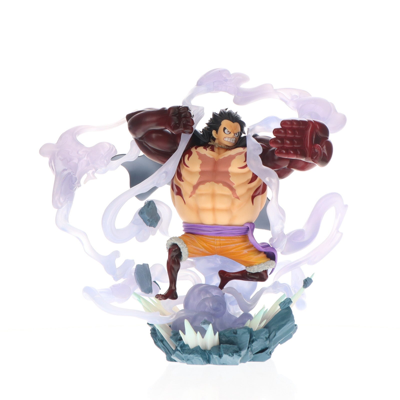 【中古即納】[FIG] (再販) フィギュアーツZERO [超激戦] モンキー・D・ルフィ -ギア4 三船長 鬼ヶ島怪物決戦- ONE PIECE(ワンピース) 完成品 フィギュア バンダイスピリッツ(20221022)