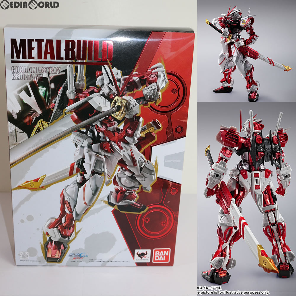 【中古即納】[FIG] METAL BUILD ガンダムアストレイ レッドフレーム 機動戦士ガンダムSEED ASTRAY(シード アストレイ) 完成品 可動フィギュア バンダイ(20160326)