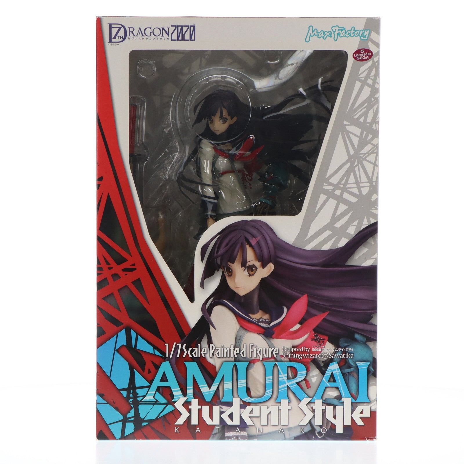 【中古即納】[FIG] サムライ(刀子) セブンスドラゴン2020 1/7 完成品 フィギュア マックスファクトリー(20121130)