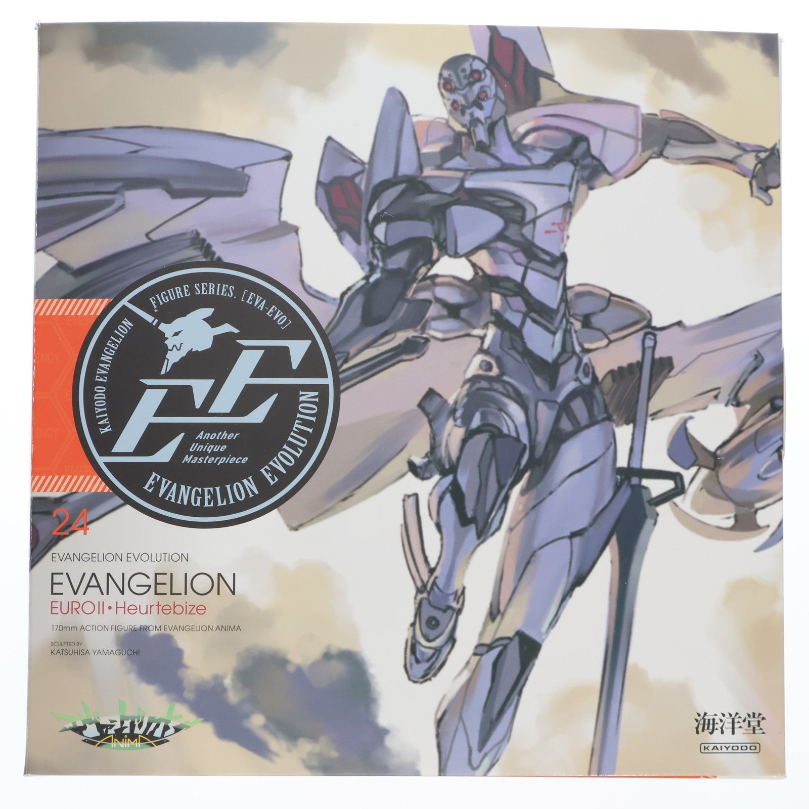 【中古即納】[FIG] EVANGELION EVOLUTION EV-024 エヴァンゲリオン・EUROII・ウルトビーズ エヴァンゲリオンANIMA 完成品 可動フィギュア 海洋堂(20221224)