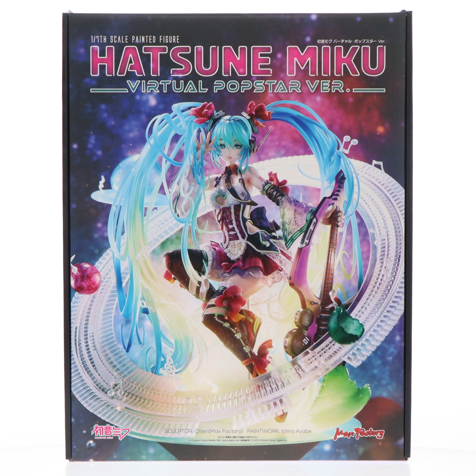 【中古即納】[FIG] 初音ミク バーチャル・ポップスター Ver. キャラクター・ボーカル・シリーズ 01 初音ミク 1/7 完成品 フィギュア GOODSMILE ONLINE SHOP&Amazon.co.jp&あみあみ限定 マックスファクトリー(20240131)