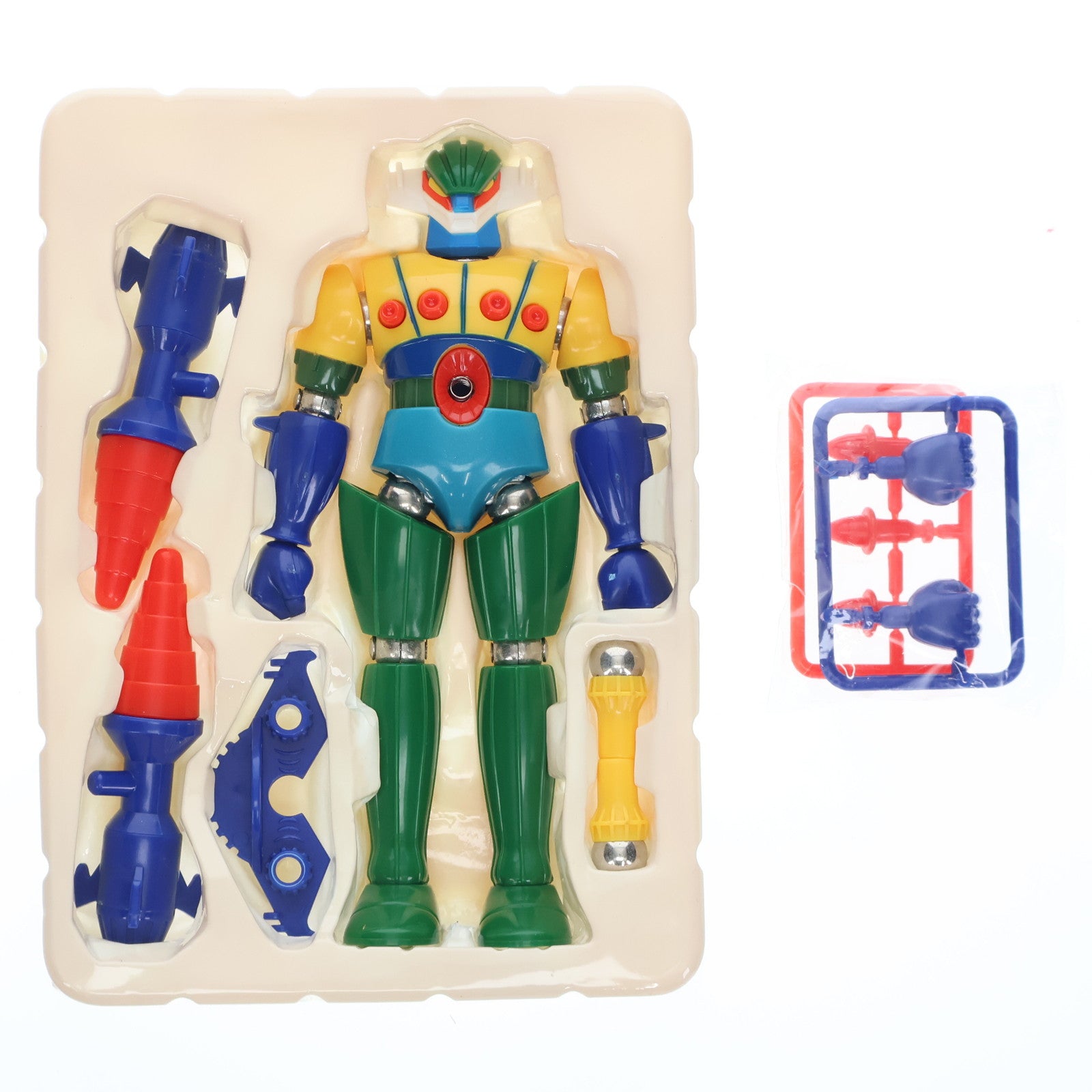 【中古即納】[FIG] マグネモシリーズ マグネロボット 鋼鉄ジーグ 復刻版 完成品 可動フィギュア タカラ(19981231)