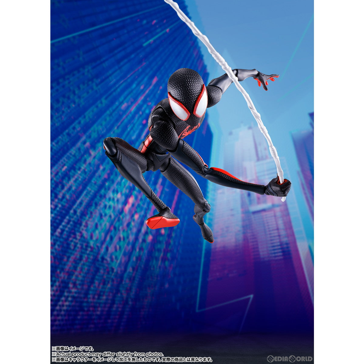 【中古即納】[FIG] S.H.Figuarts(フィギュアーツ) スパイダーマン(マイルス・モラレス)(スパイダーマン:アクロス・ザ・スパイダーバース) 完成品 可動フィギュア バンダイスピリッツ(20230527)