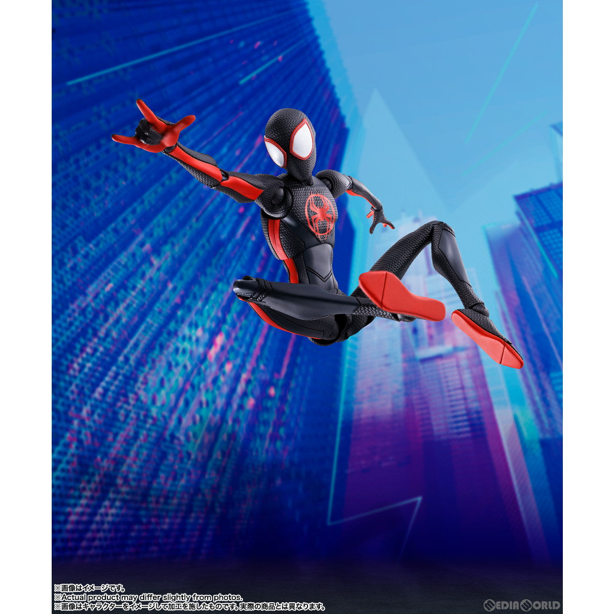 【中古即納】[FIG] S.H.Figuarts(フィギュアーツ) スパイダーマン(マイルス・モラレス)(スパイダーマン:アクロス・ザ・スパイダーバース) 完成品 可動フィギュア バンダイスピリッツ(20230527)