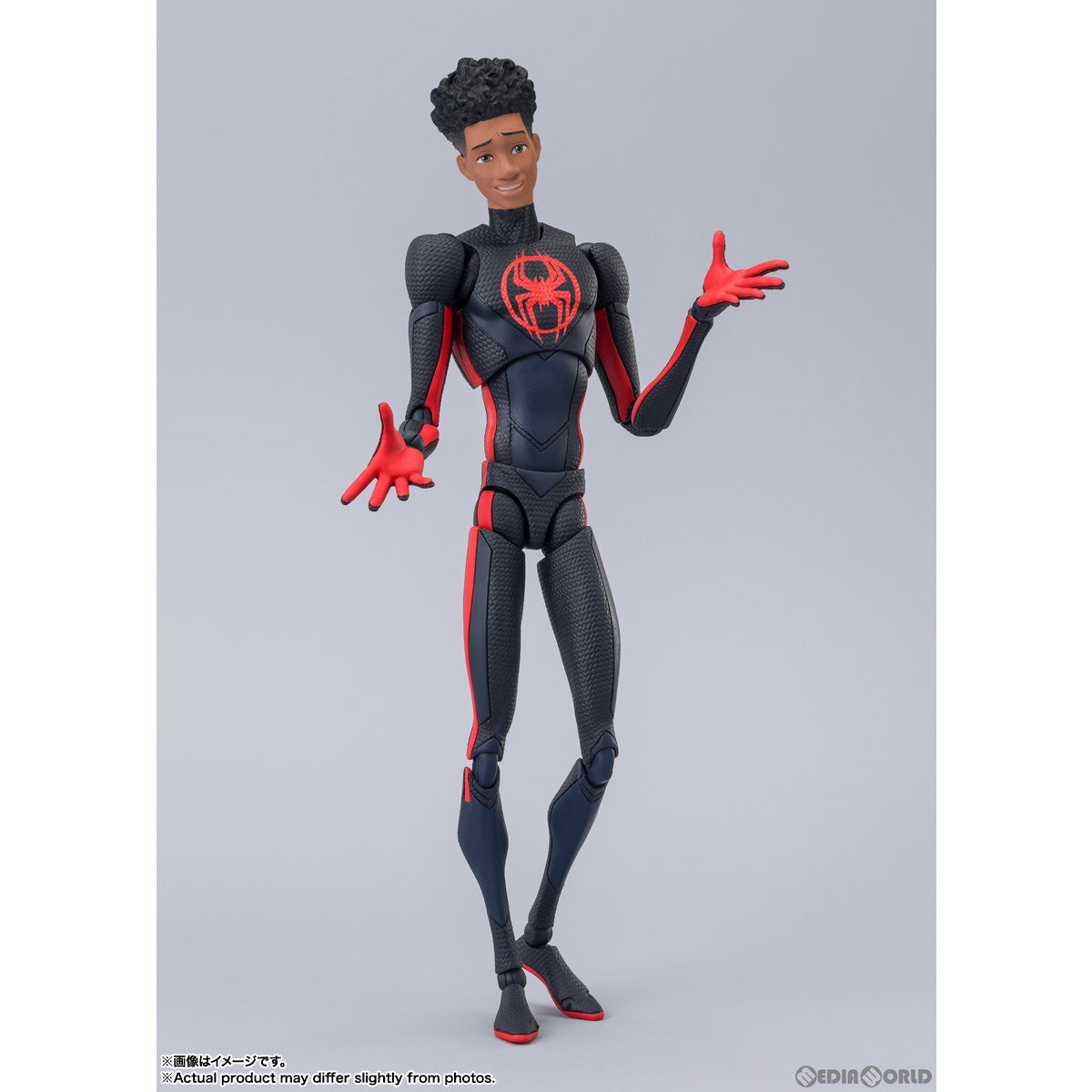 【中古即納】[FIG] S.H.Figuarts(フィギュアーツ) スパイダーマン(マイルス・モラレス)(スパイダーマン:アクロス・ザ・スパイダーバース) 完成品 可動フィギュア バンダイスピリッツ(20230527)