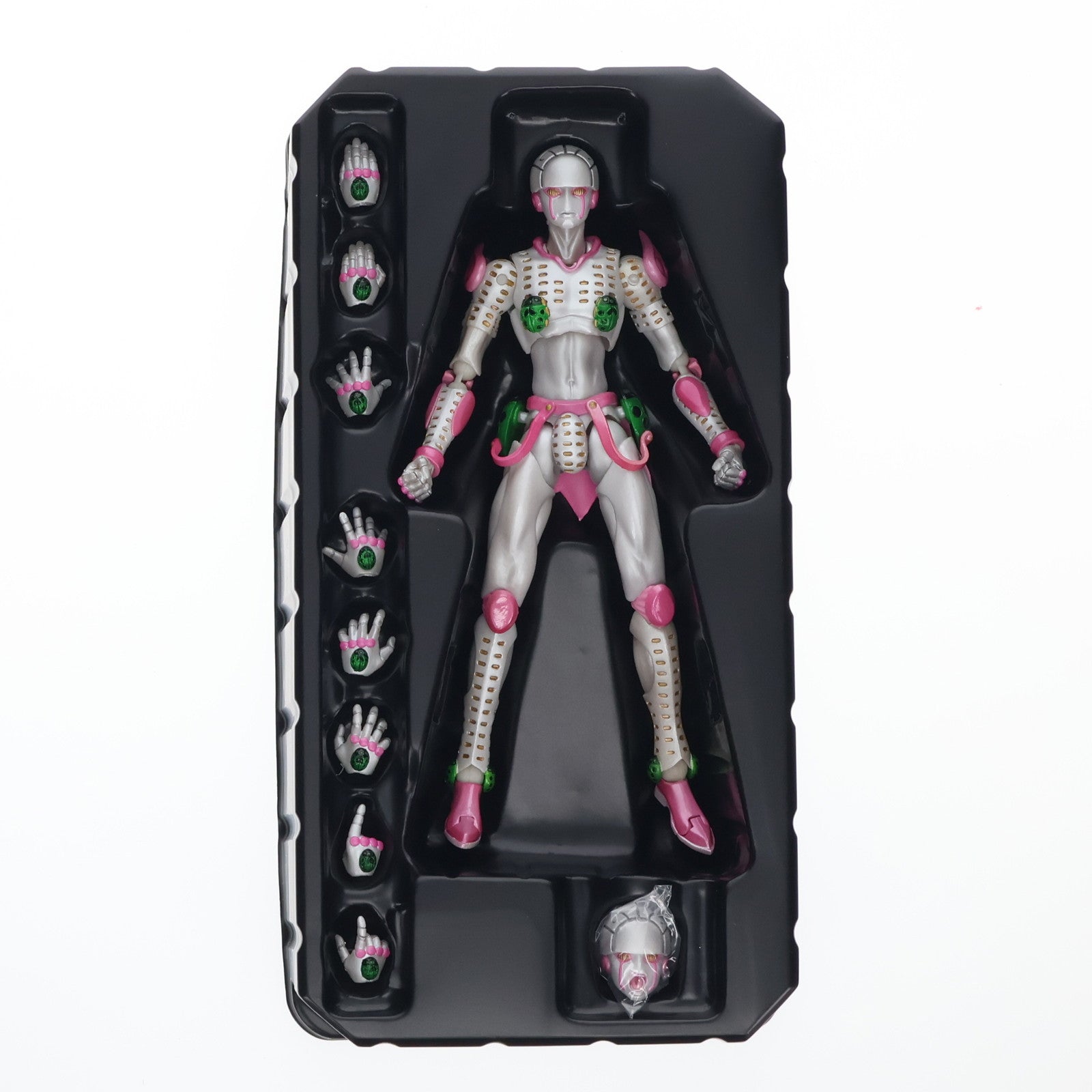 【中古即納】[FIG] 超像可動 ゴールド・エクスペリエンス WF2013夏 限定版(荒木飛呂彦指定カラー) ジョジョの奇妙な冒険 第五部 黄金の風 完成品 可動フィギュア メディコス・エンタテインメント(20130728)