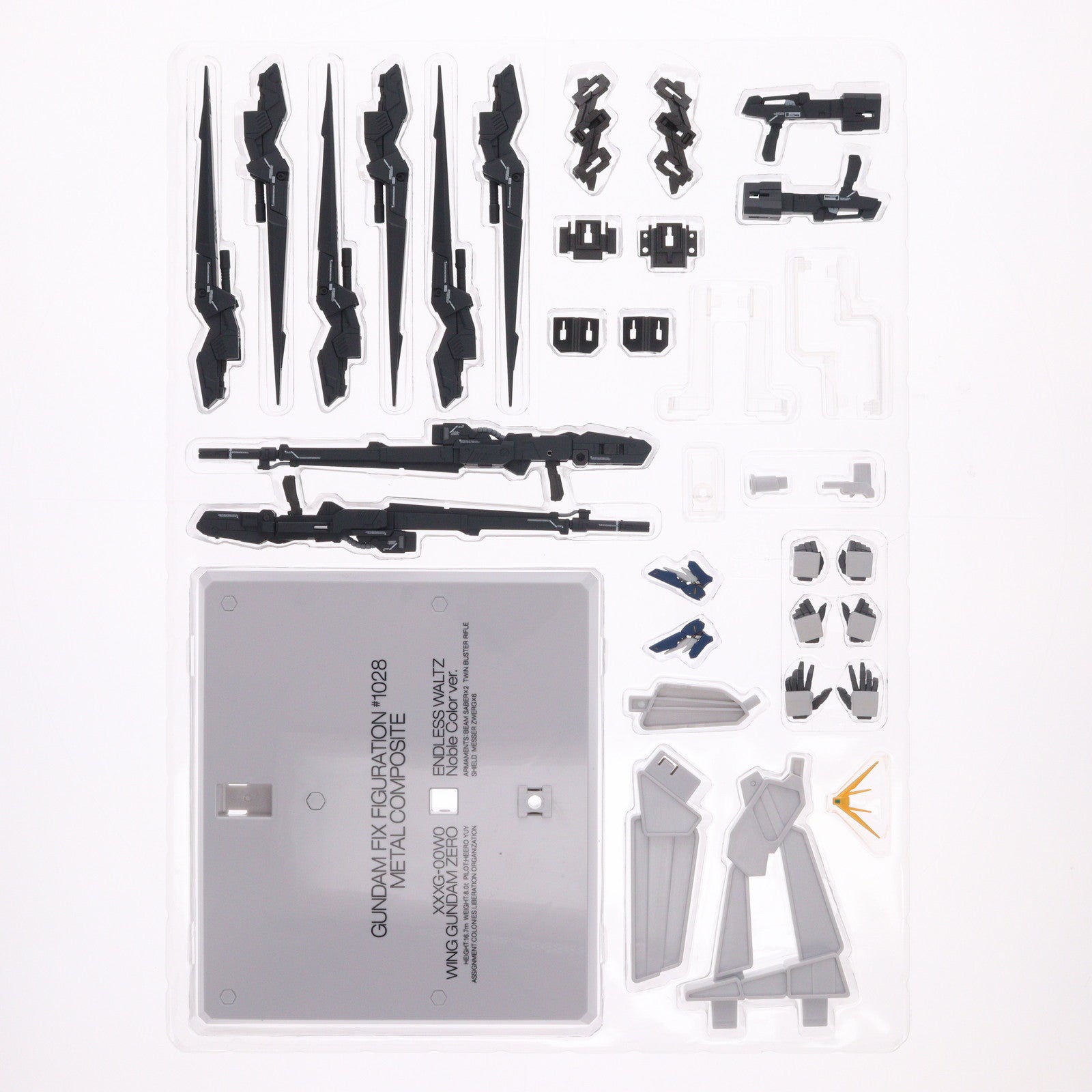 【中古即納】[FIG] 魂ウェブ商店限定 GUNDAM FIX FIGURATION METAL COMPOSITE ウイングガンダムゼロ(EW版) Noble Color Ver. 新機動戦記ガンダムW Endless Waltz(ウイング エンドレスワルツ) 完成品 可動フィギュア バンダイスピリッツ(20230228)