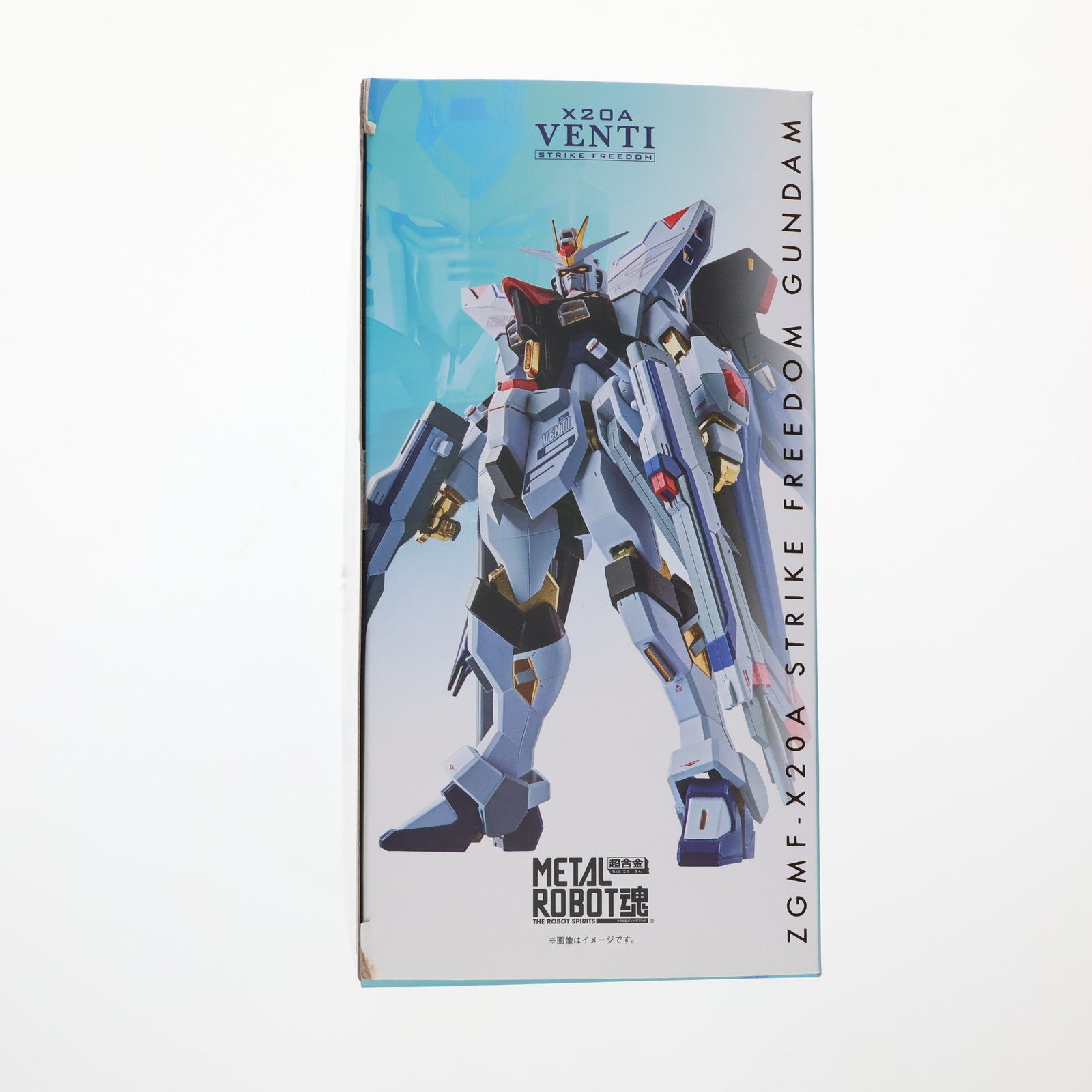 【中古即納】[FIG] METAL ROBOT魂(SIDE MS) ストライクフリーダムガンダム 機動戦士ガンダムSEED DESTINY(シード デスティニー) 完成品 可動フィギュア バンダイ(20180324)