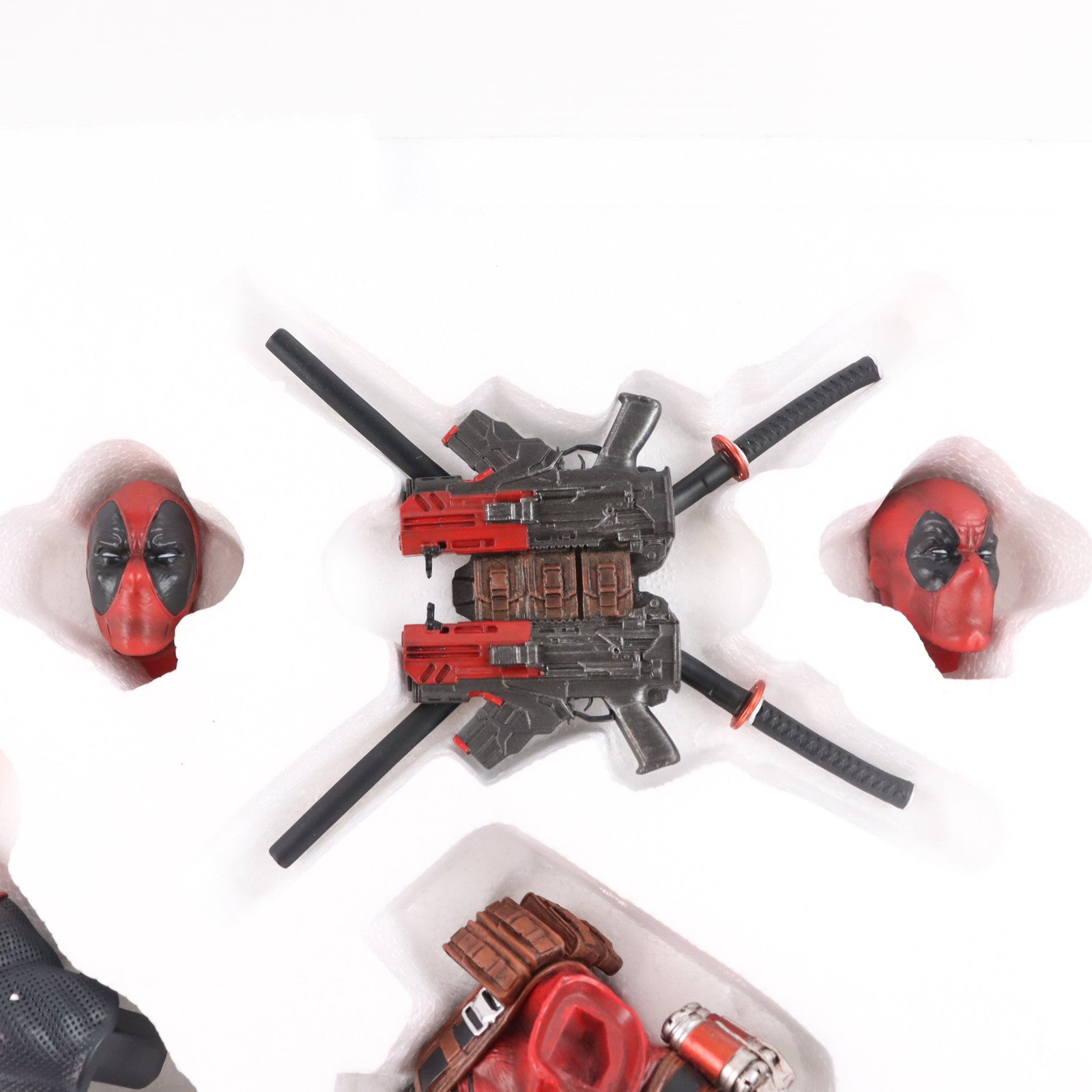 【中古即納】[FIG] デッドプール FINE ART STATUE シグネチャーシリーズ Feat. Kucharek Brothers MARVEL UNIVERSE(マーベルユニバース) 1/6 完成品 フィギュア(MK362) コトブキヤ(20230126)