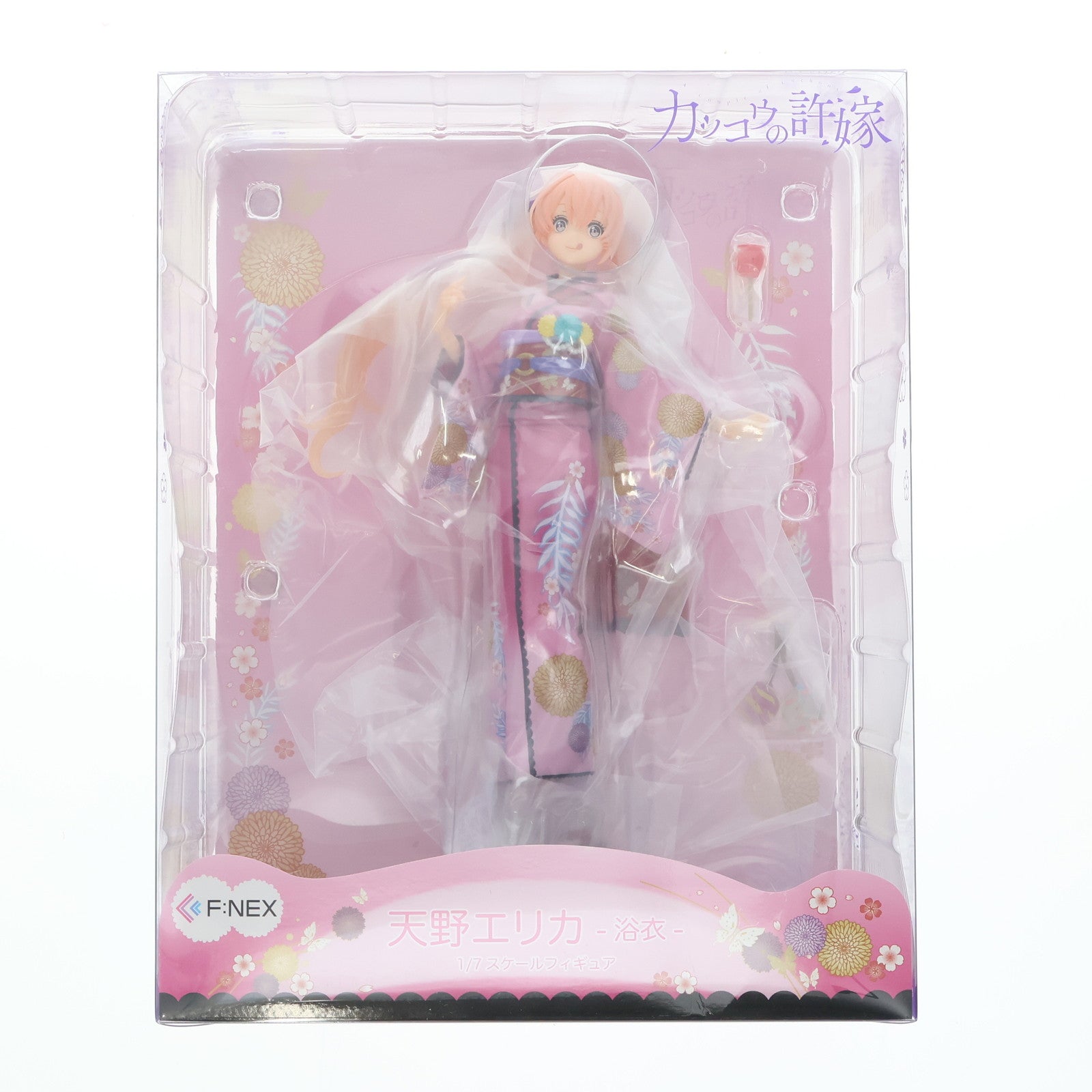 【中古即納】[FIG] 天野エリカ(あまのえりか) -浴衣- カッコウの許嫁 1/7 完成品 フィギュア(AMU-FNX845) フリュー(20230121)