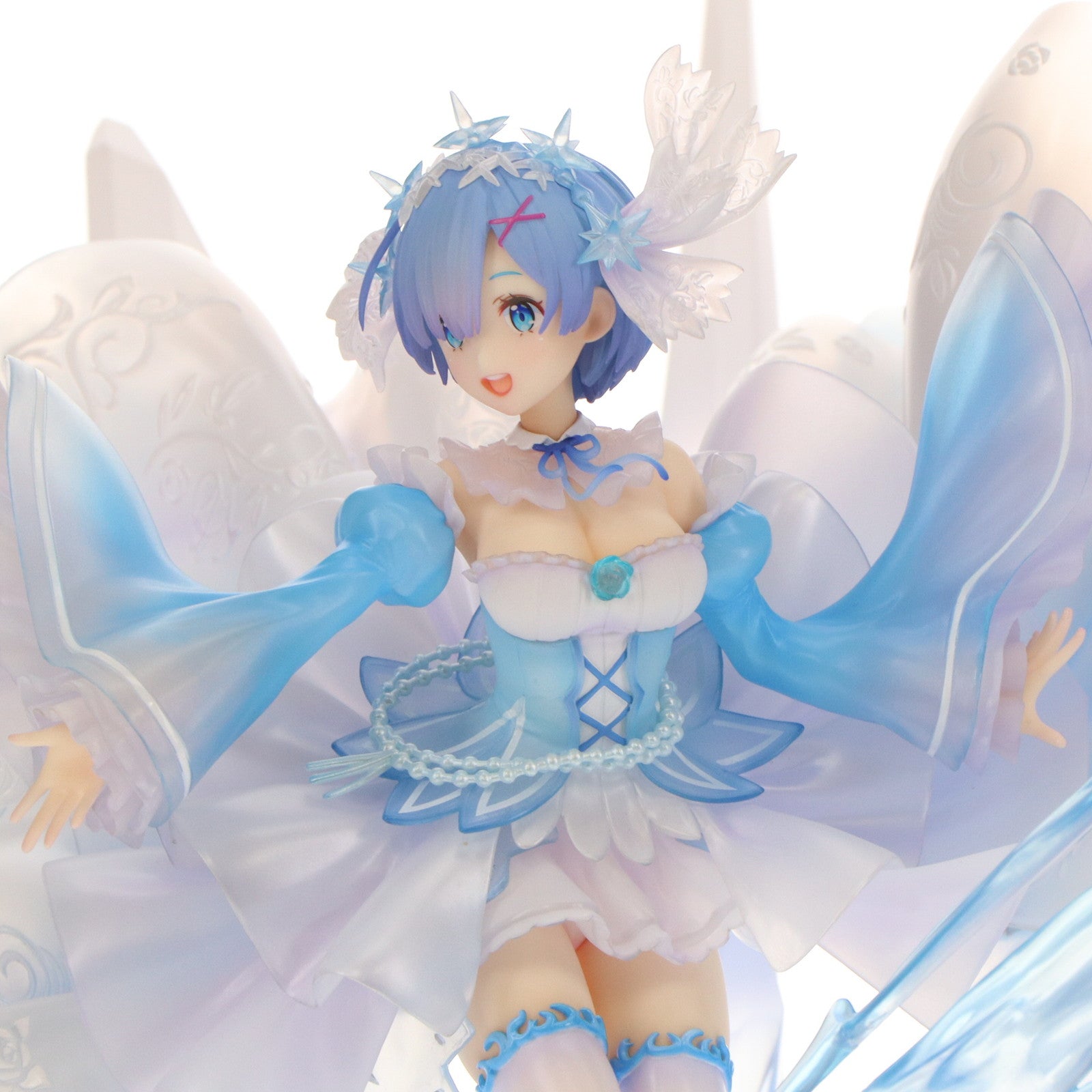 【中古即納】[FIG] レム -Crystal Dress Ver- Re:ゼロから始める異世界生活 1/7 完成品 フィギュア eStream/アルファサテライト(20200930)