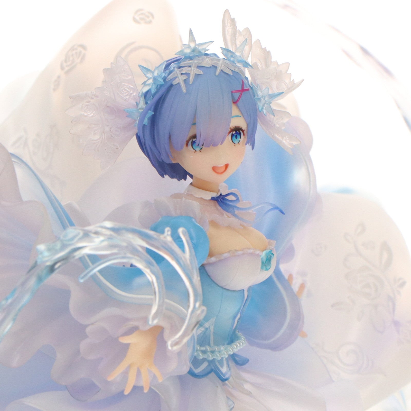 【中古即納】[FIG] レム -Crystal Dress Ver- Re:ゼロから始める異世界生活 1/7 完成品 フィギュア eStream/アルファサテライト(20200930)