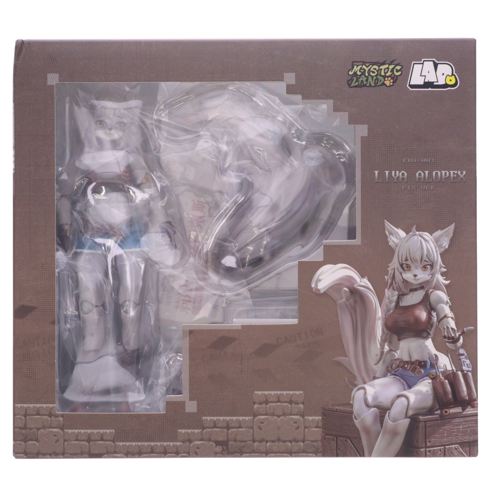 【中古即納】[FIG] マイルストン流通限定 ERA-001 Liya(リヤ) 整備士Ver. 1/12 完成品 可動フィギュア LADo TOYS(20250731)