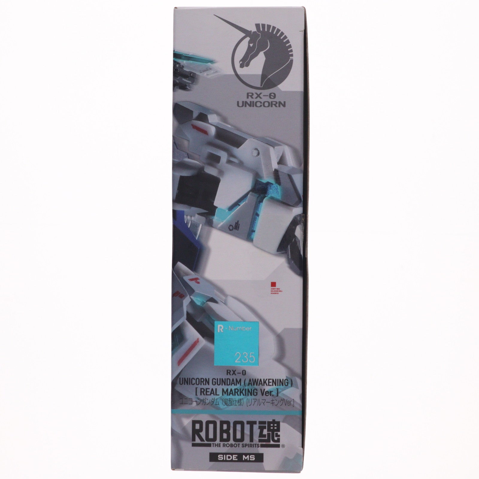 【中古即納】[FIG] ROBOT魂(SIDE MS) ユニコーンガンダム(覚醒Ver.)[リアルマーキングVer.] 機動戦士ガンダムUC(ユニコーン) 完成品 可動フィギュア バンダイ(20180421)