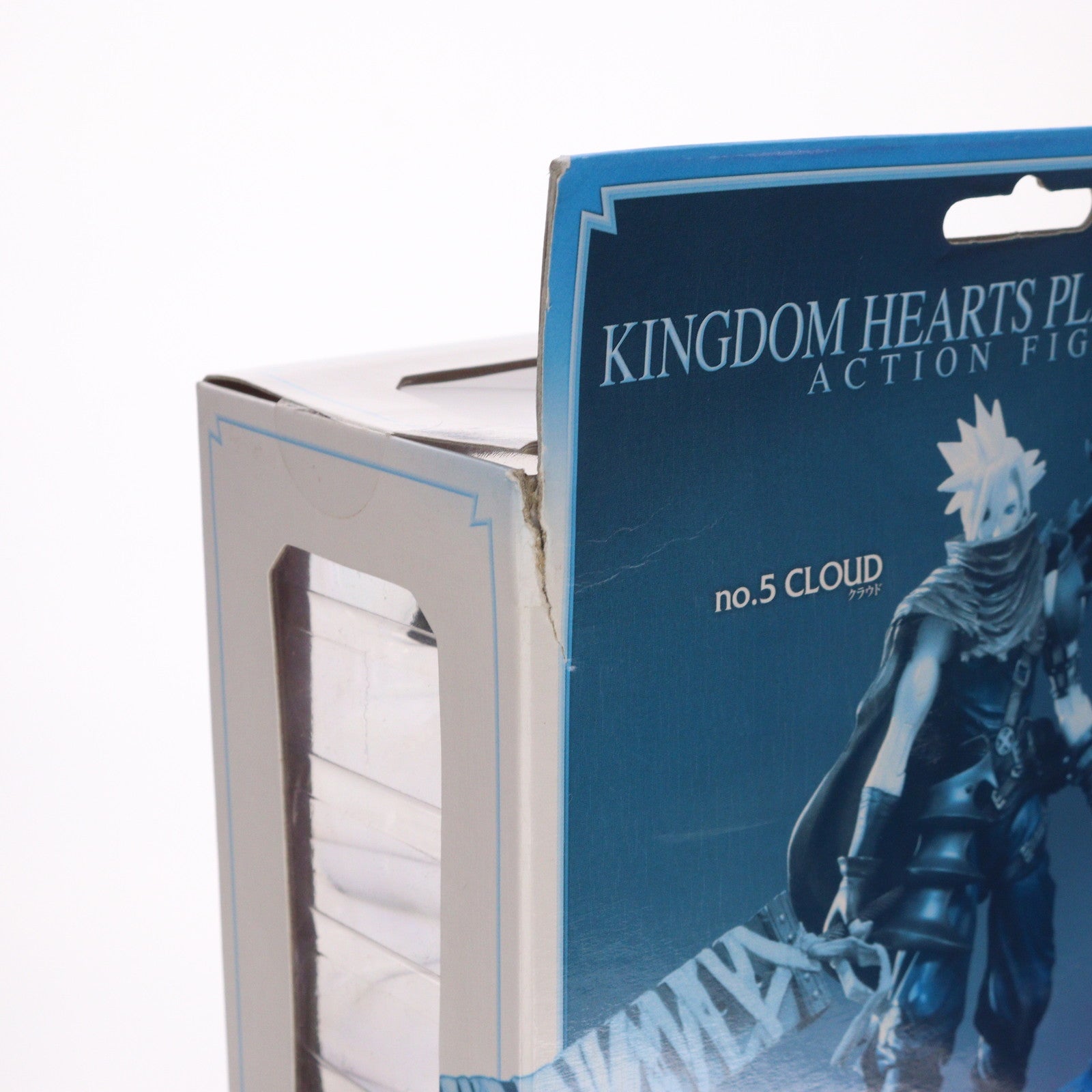 【中古即納】[FIG] PLAY ARTS(プレイアーツ) クラウド キングダムハーツバージョン KINGDOM HEARTS(キングダム・ハーツ) 完成品 可動フィギュア スクウェア・エニックス(20100423)