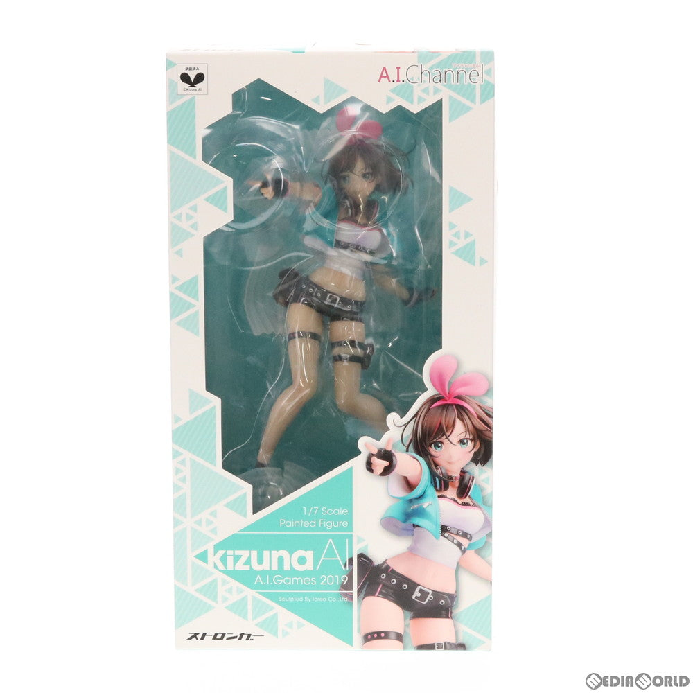 【中古即納】[FIG] Kizuna AI(キズナアイ) A.I.Games 2019 バーチャルYouTuber 1/7 完成品 フィギュア 東京フィギュア&流通限定 ストロンガー(20191130)
