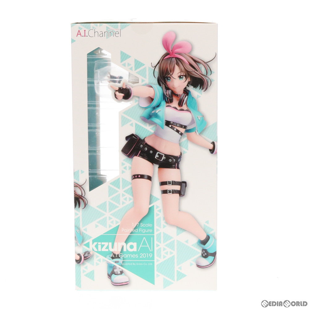 【中古即納】[FIG] Kizuna AI(キズナアイ) A.I.Games 2019 バーチャルYouTuber 1/7 完成品 フィギュア 東京フィギュア&流通限定 ストロンガー(20191130)