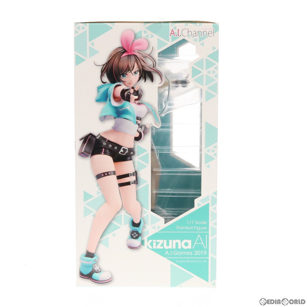 【中古即納】[FIG] Kizuna AI(キズナアイ) A.I.Games 2019 バーチャルYouTuber 1/7 完成品 フィギュア 東京フィギュア&流通限定 ストロンガー(20191130)