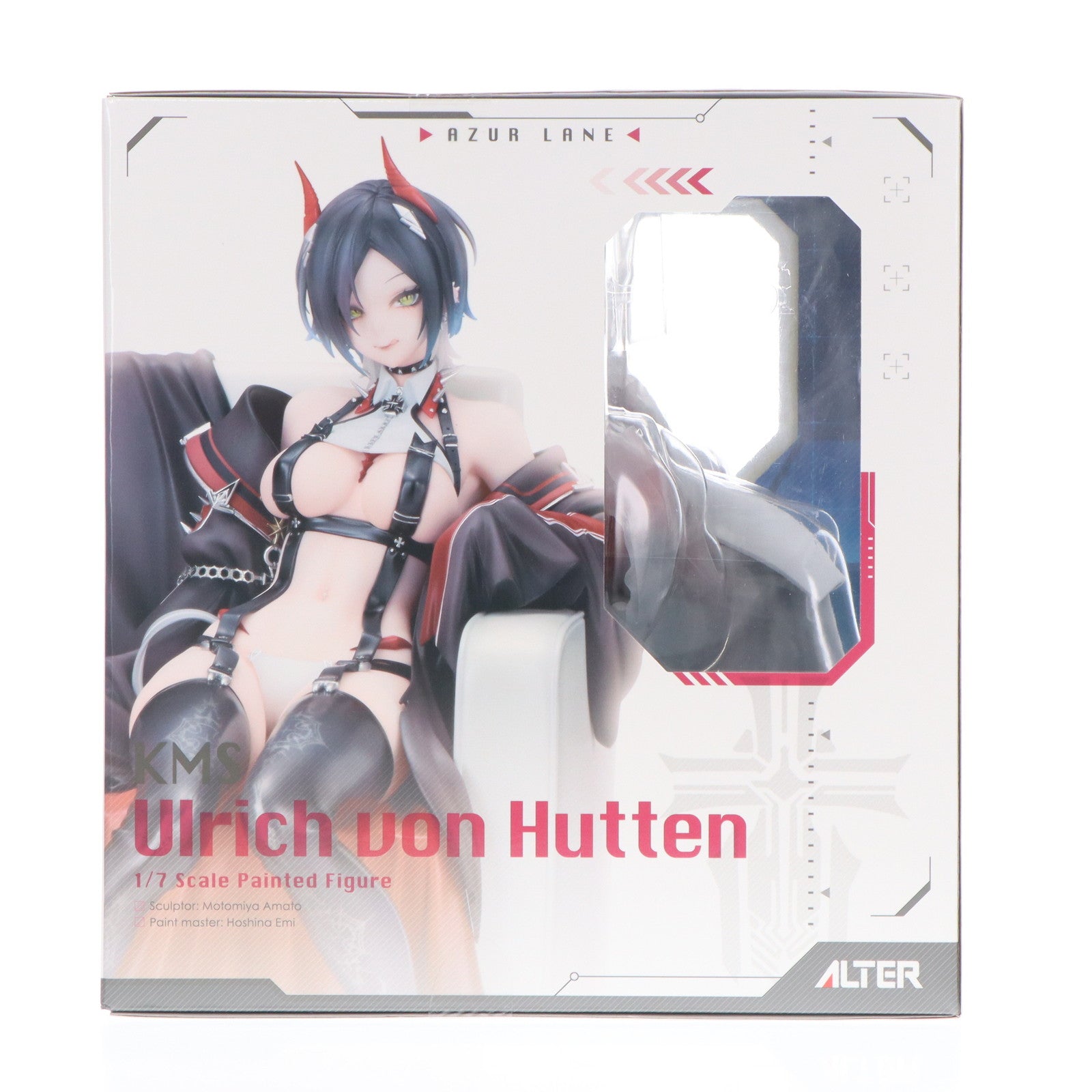 【中古即納】[FIG] あみあみ限定特典付属 ウルリッヒ・フォン・フッテン アズールレーン 完成品 フィギュア アルター(20250930)