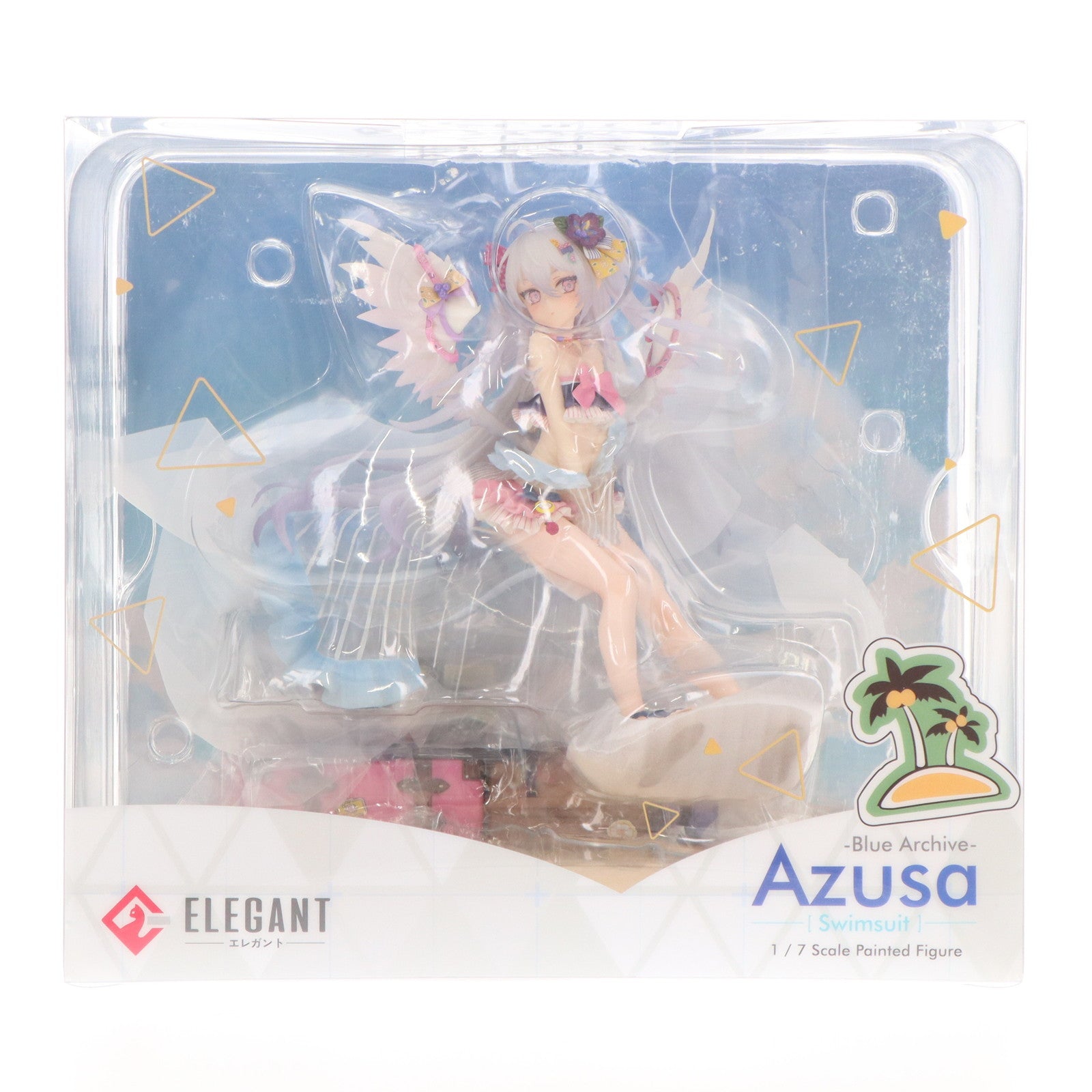 【中古即納】[FIG] アズサ(水着) ブルーアーカイブ -Blue Archive- 1/7 完成品 フィギュア エレガント(20250119)