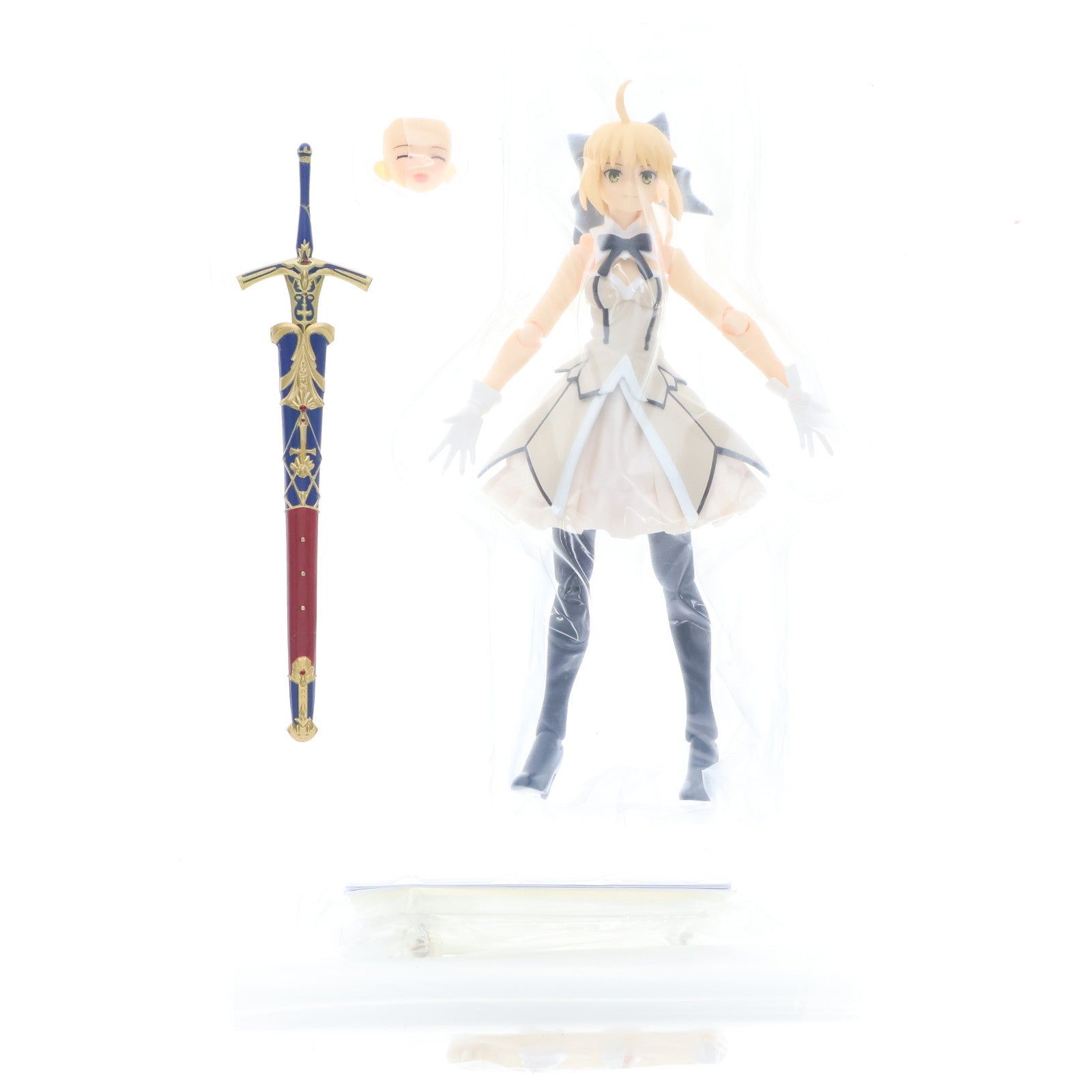 【中古即納】[FIG] figma(フィグマ) EX-038 セイバー/アルトリア・ペンドラゴン[リリィ] 第三再臨ver. Fate/Grand Order(フェイト/グランドオーダー) 完成品 可動フィギュア ワンフェス2017冬限定 マックスファクトリー(20170219)