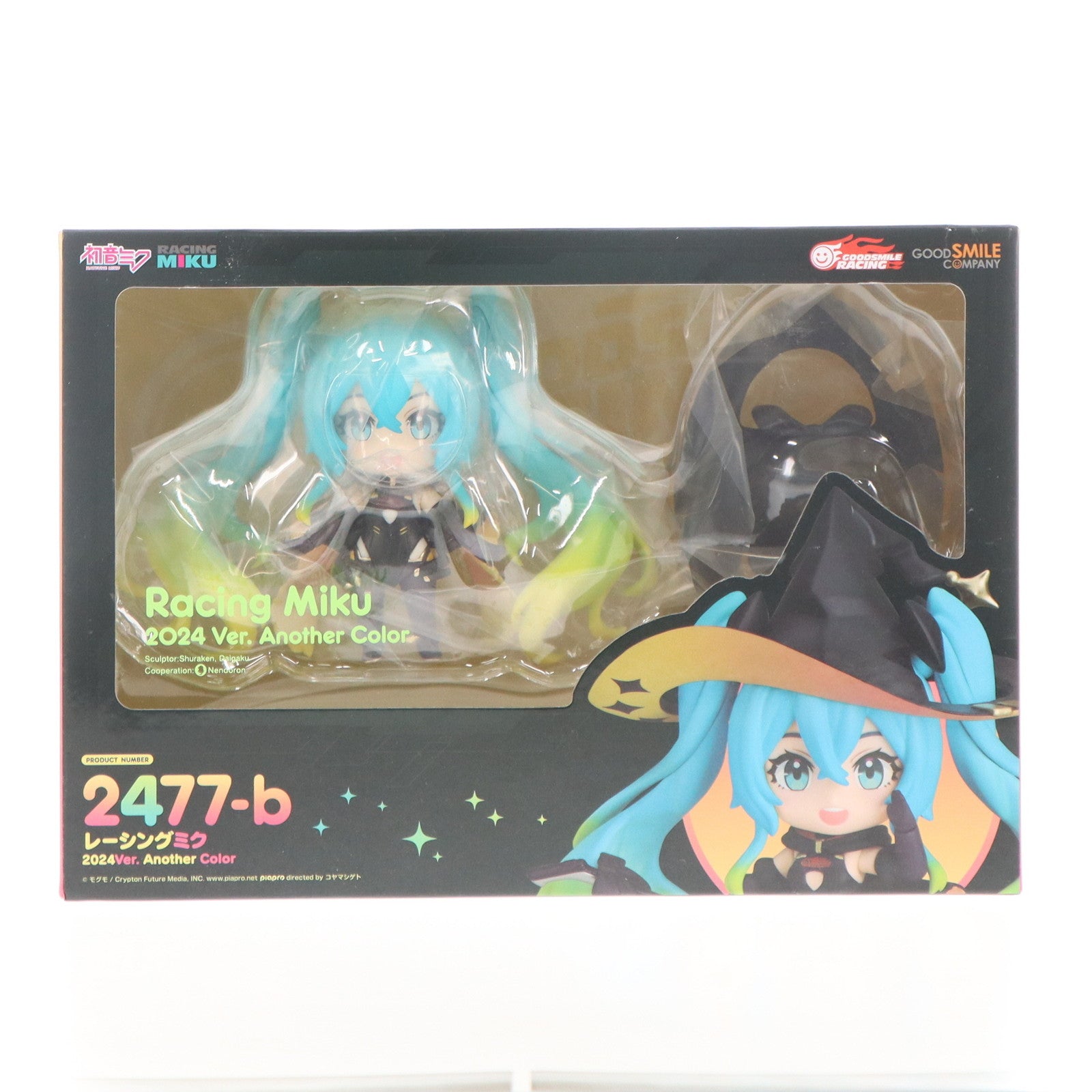 【中古即納】[FIG] ねんどろいど 2477-b レーシングミク 2024Ver. Another Color 初音ミク GTプロジェクト 完成品 可動フィギュア スマイルフェス 2025&グッドスマイルカンパニー公式ショップ限定 グッドスマイルレーシング(20250614)