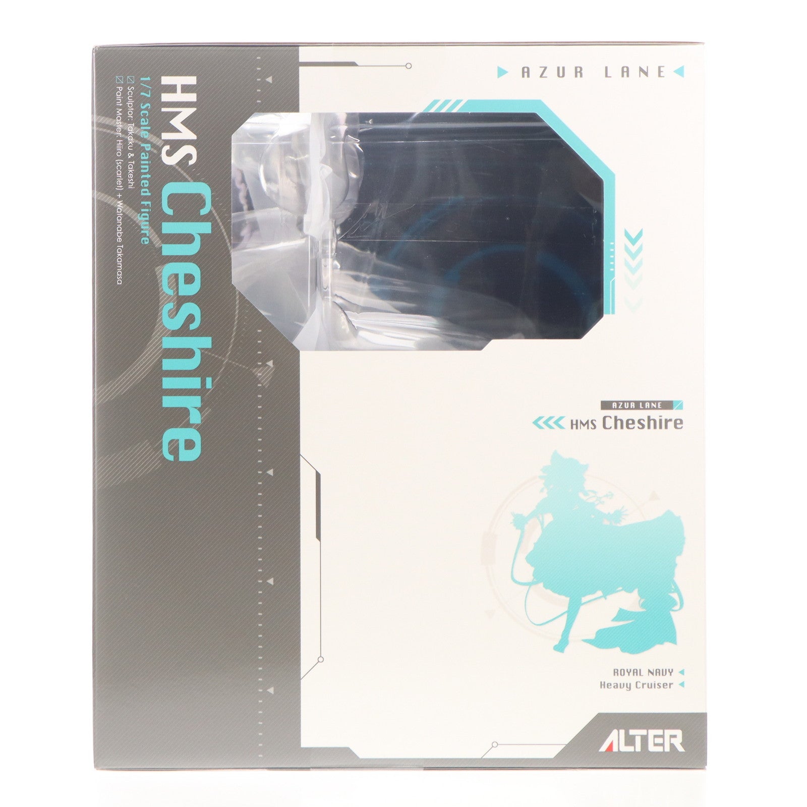 【中古即納】[FIG] あみあみ限定特典付属 チェシャー アズールレーン 1/7 完成品 フィギュア アルター(20250714)