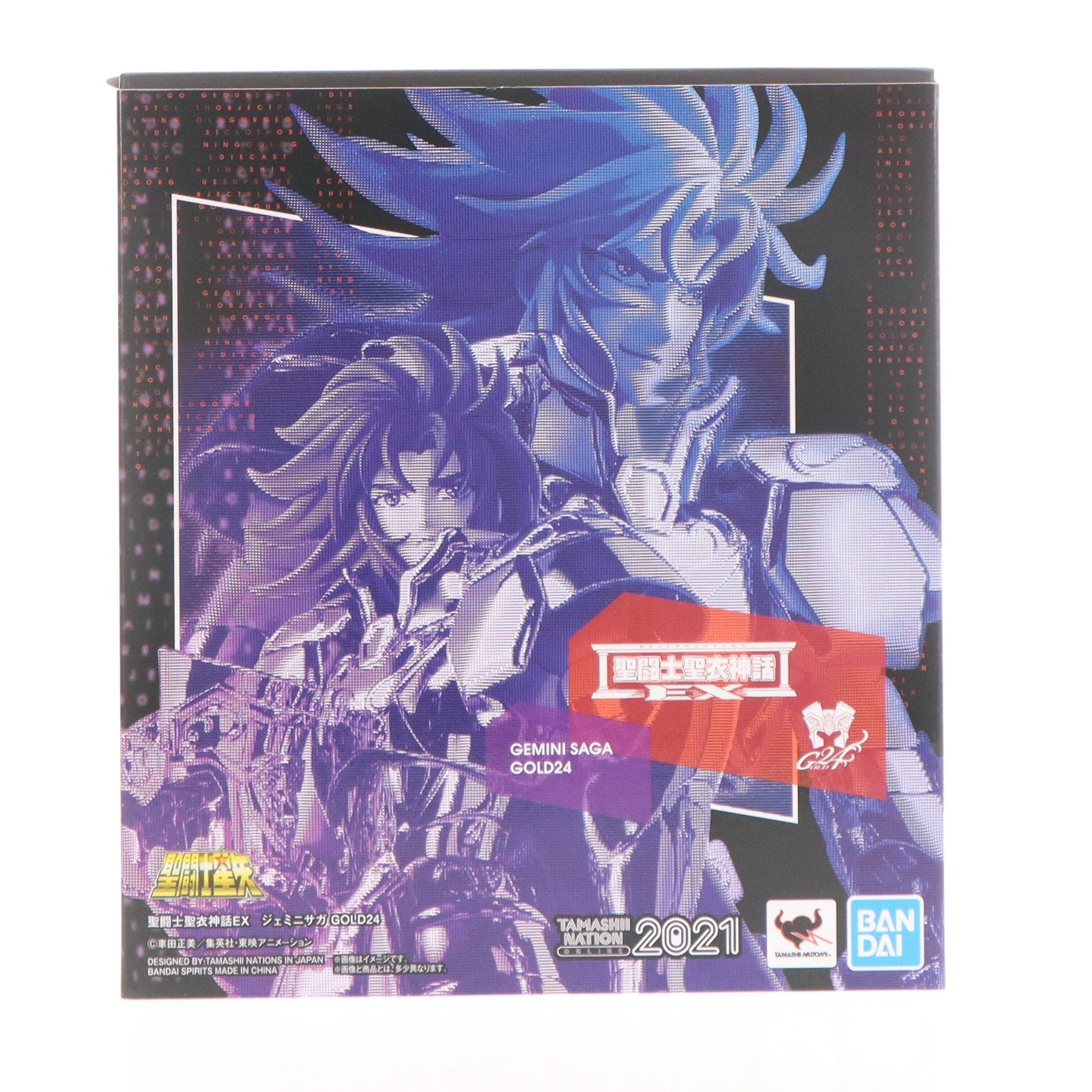 【中古即納】[FIG] 聖闘士聖衣神話EX ジェミニサガ GOLD24 聖闘士星矢 完成品 可動フィギュア TAMASHII NATION ONLINE 2021&魂ウェブ商店限定 バンダイスピリッツ(20211116)