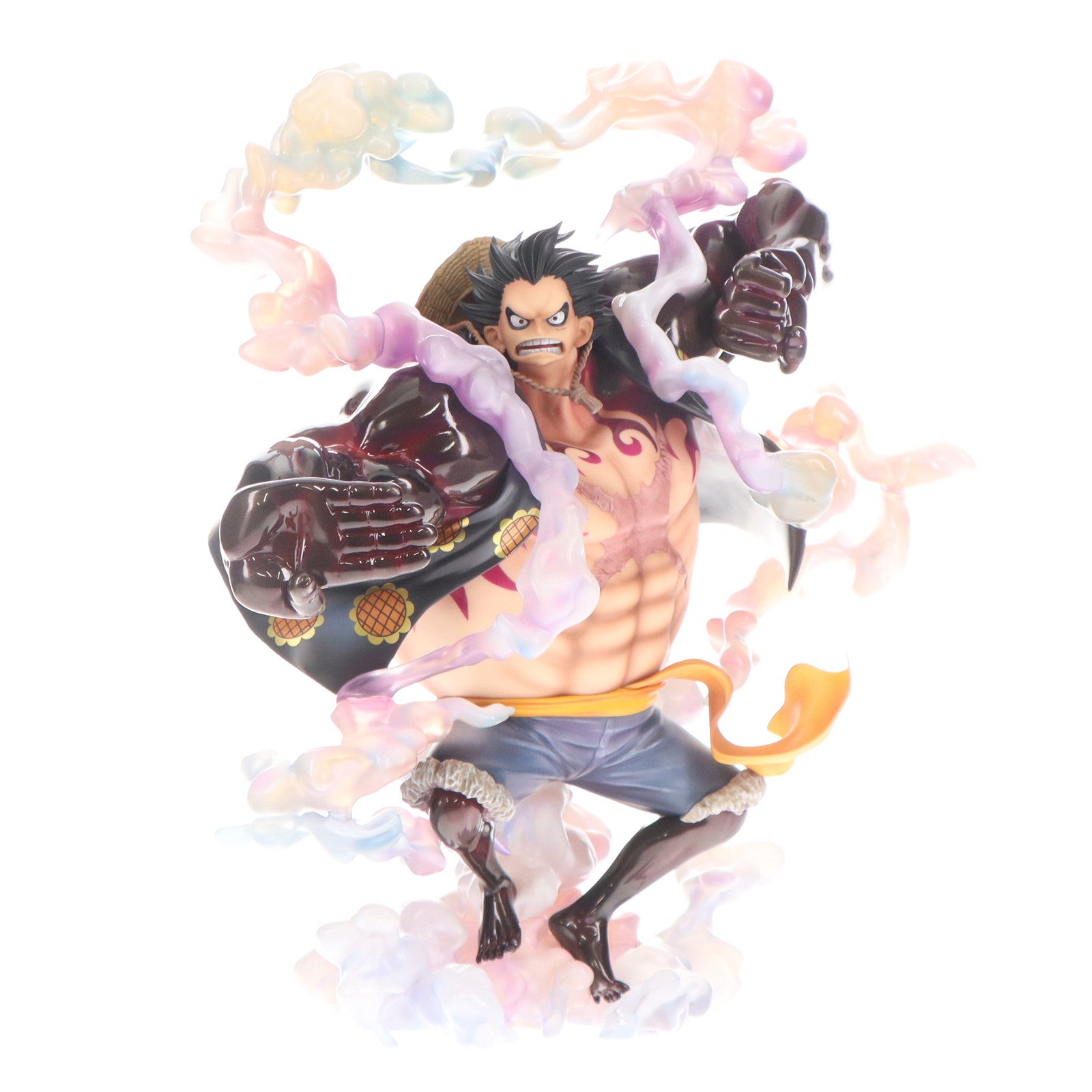 【中古即納】[FIG] Portrait.Of.Pirates P.O.P 『SA-MAXIMUM』 モンキー・D・ルフィ ギア『4』 弾む男 ONE PIECE(ワンピース) 1/8 完成品 フィギュア プレミアムバンダイ&オンラインショップ限定 メガハウス(20170930)