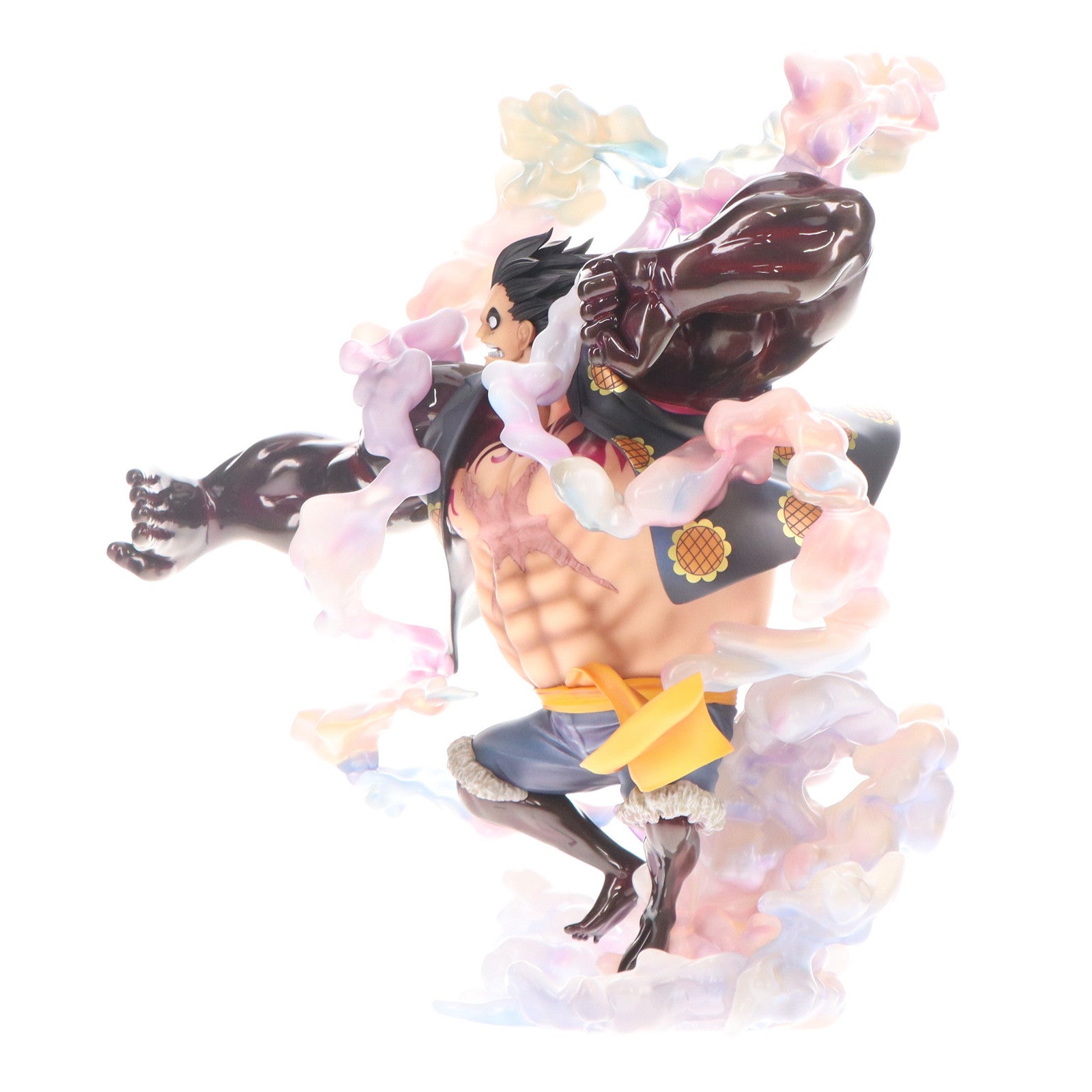 【中古即納】[FIG] Portrait.Of.Pirates P.O.P 『SA-MAXIMUM』 モンキー・D・ルフィ ギア『4』 弾む男 ONE PIECE(ワンピース) 1/8 完成品 フィギュア プレミアムバンダイ&オンラインショップ限定 メガハウス(20170930)