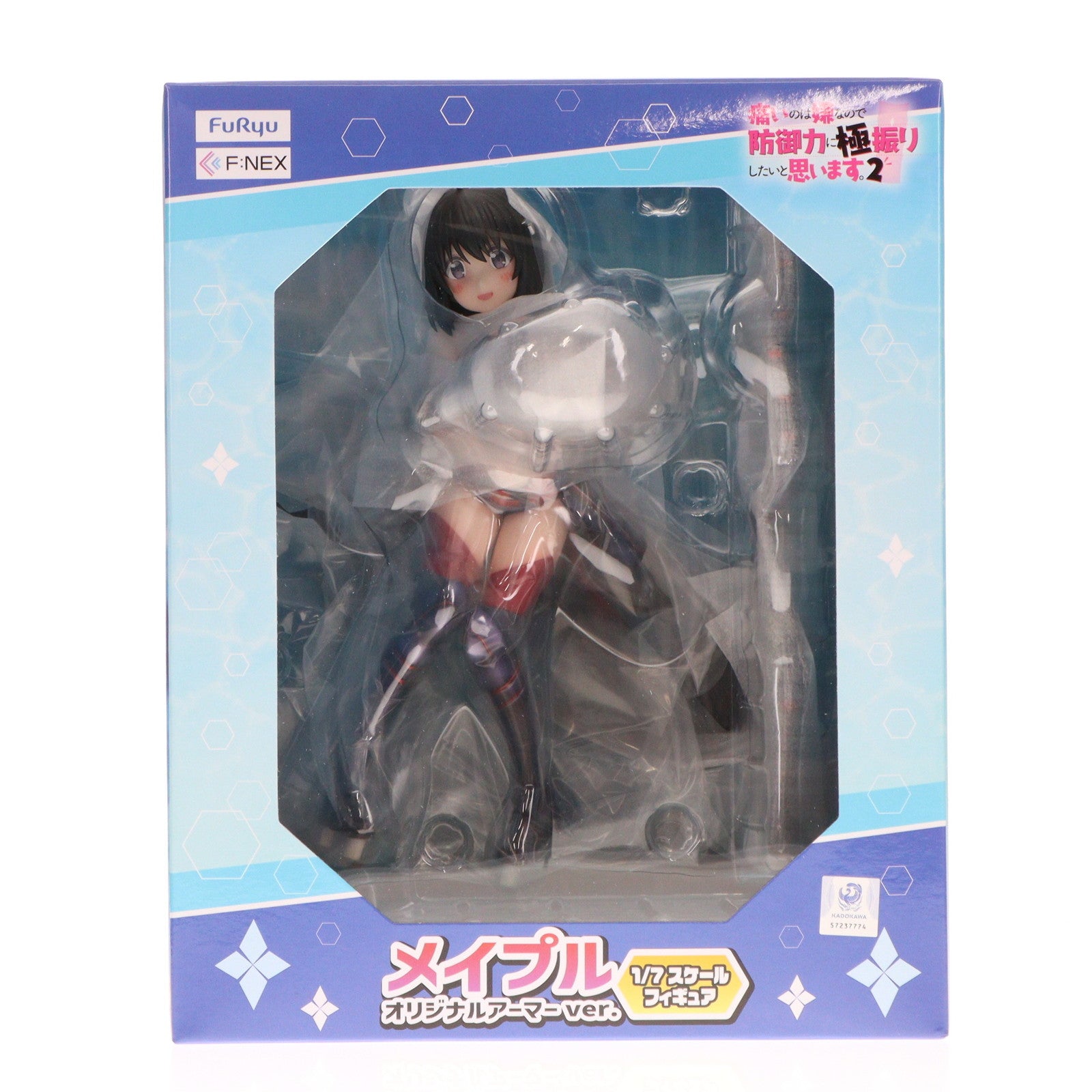 【中古即納】[FIG] F:NEX限定 メイプル オリジナルアーマーver. 痛いのは嫌なので防御力に極振りしたいと思います。2 1/7 完成品 フィギュア(AMU-FNX935) フリュー(20231231)