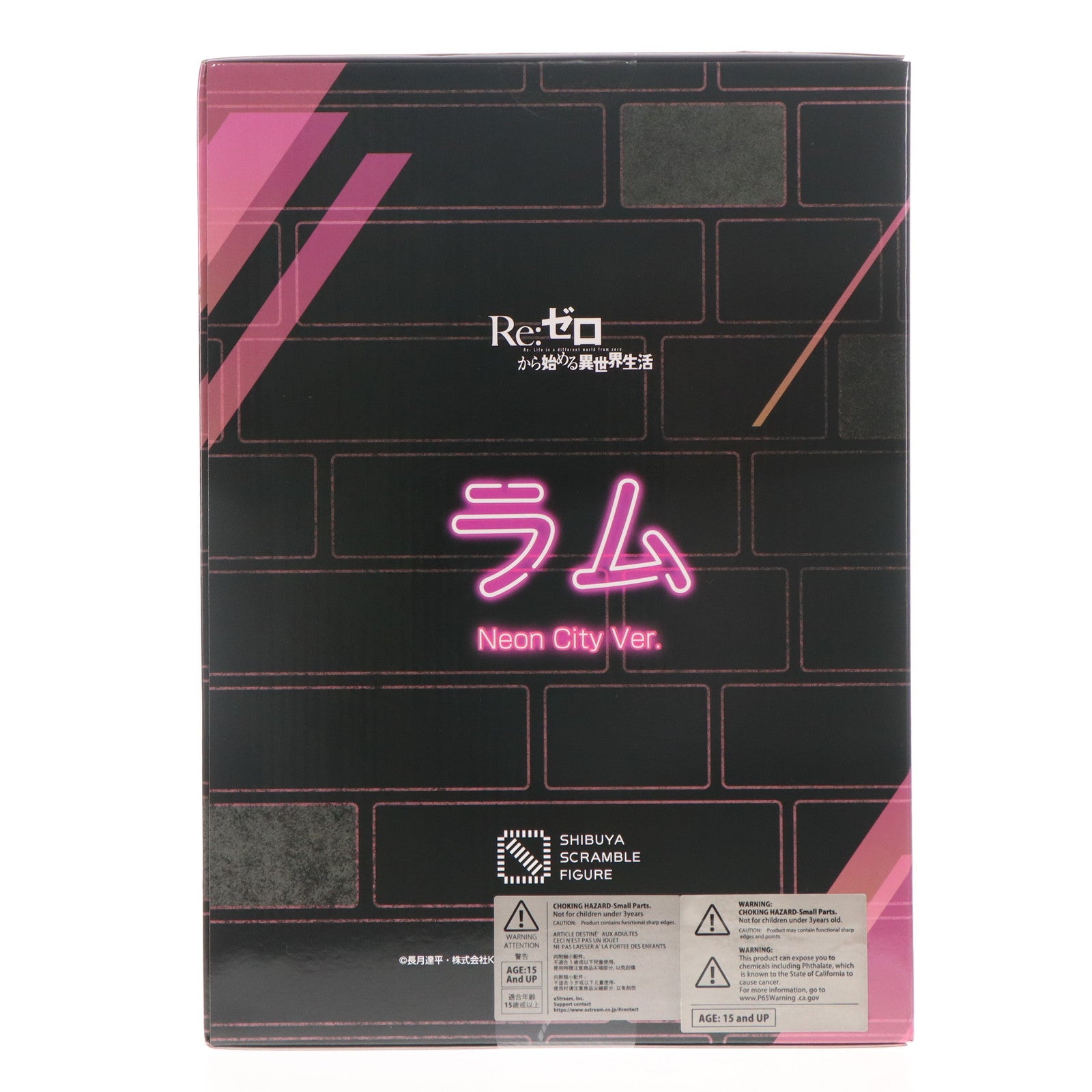 【中古即納】[FIG] 単体購入特典付属 SHIBUYA SCRAMBLE FIGURE ラム -Neon City Ver.- Re:ゼロから始める異世界生活 1/7 完成品 フィギュア eStream Store&Amazon限定 eStream/アルファサテライト(20220630)