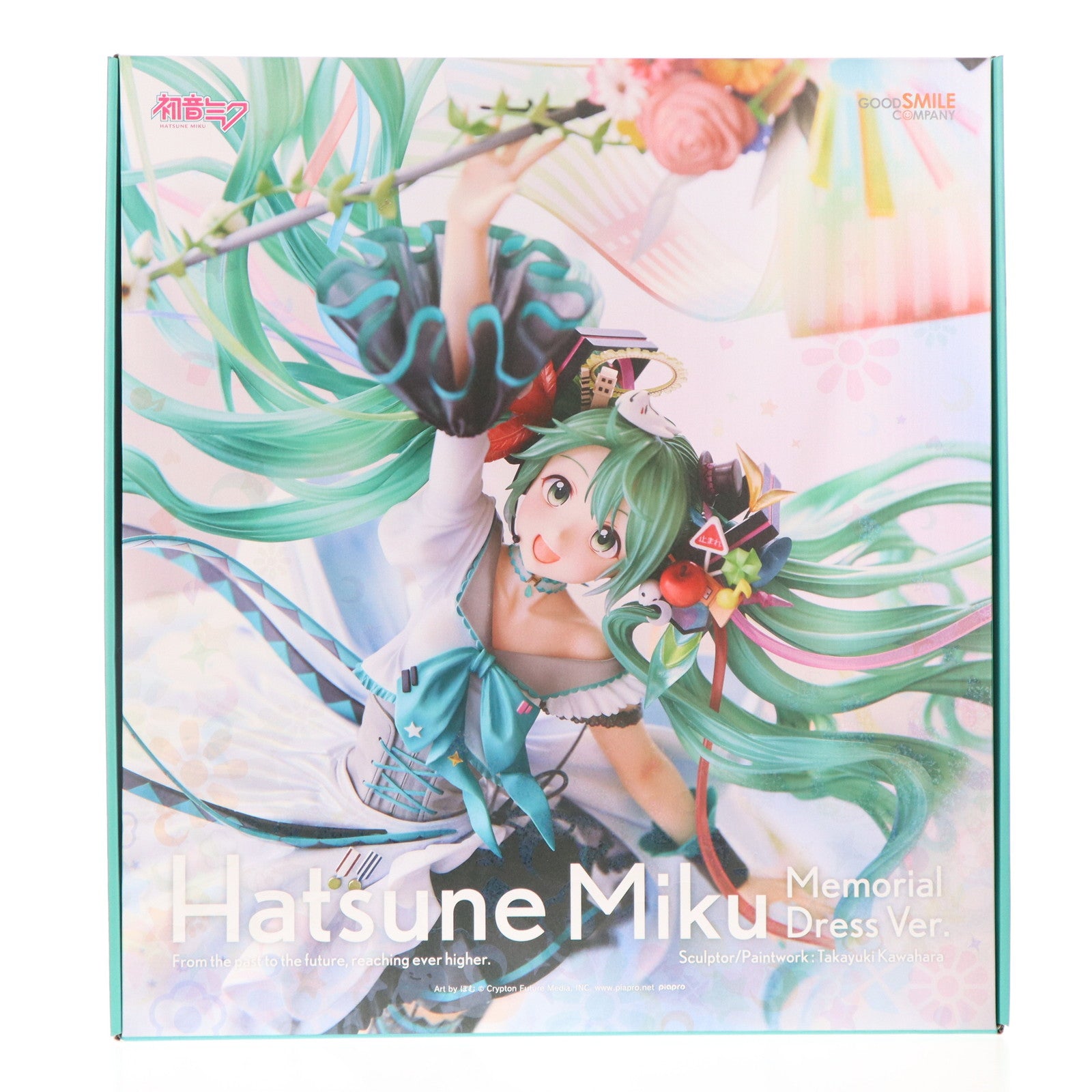【中古即納】[FIG] 初音ミク Memorial Dress Ver. キャラクター・ボーカル・シリーズ01 初音ミク 1/7 完成品 フィギュア グッドスマイルカンパニー(20211022)