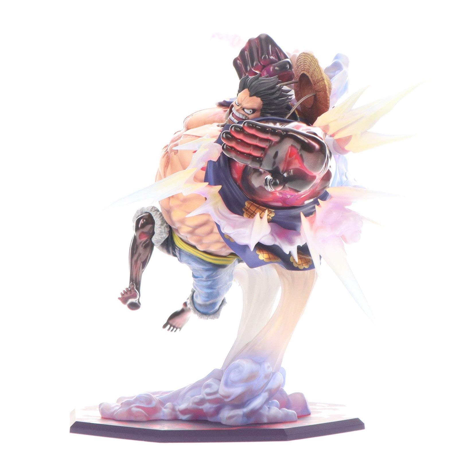 【中古即納】[FIG] Portrait.Of.Pirates P.O.P SA-MAXIMUM モンキー・D・ルフィ ギア4 弾む男 Ver.2 ONE PIECE(ワンピース) 1/8 完成品 フィギュア 一部店舗&オンラインショップ限定 メガハウス(20211130)