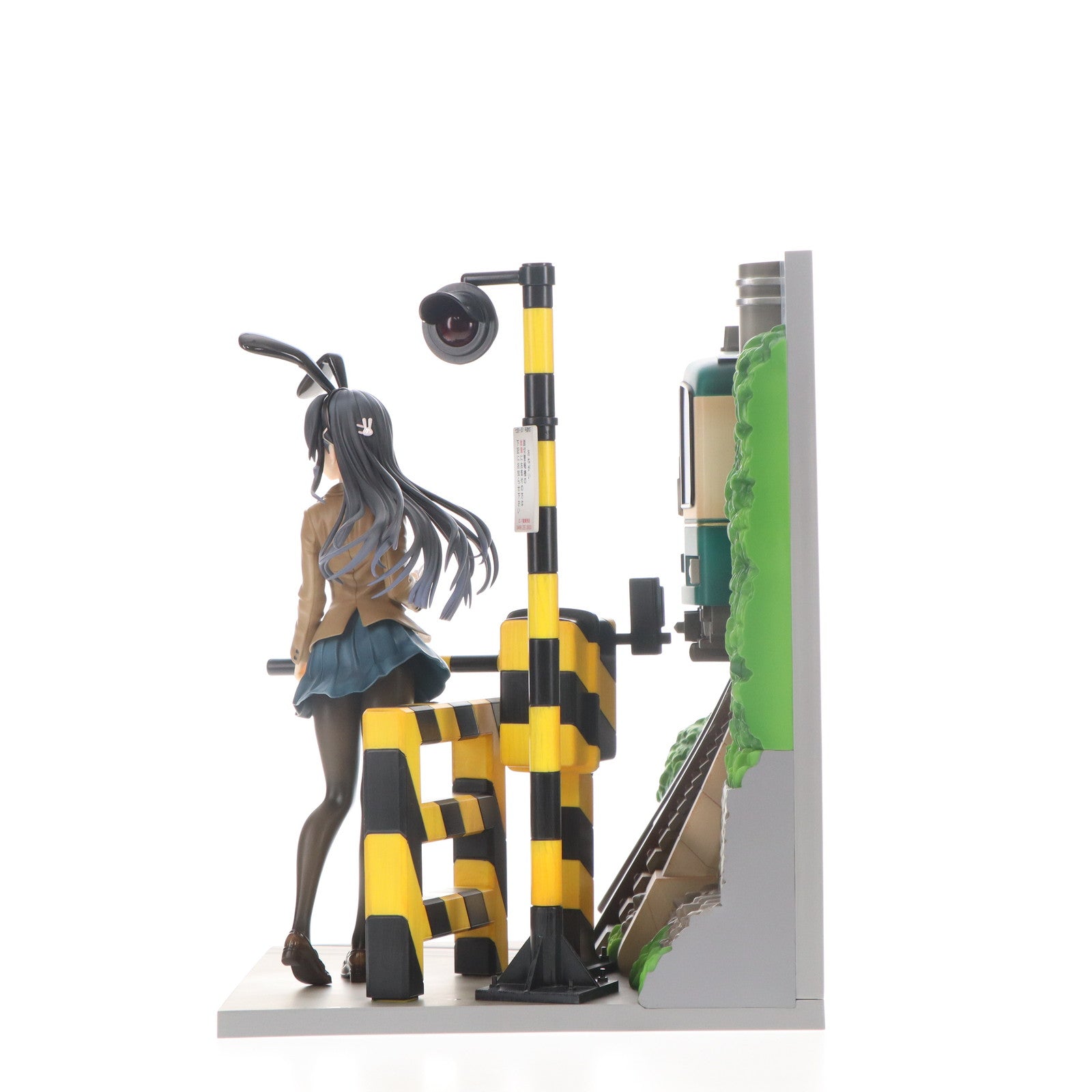 【中古即納】[FIG] eStream Store限定 SHIBUYA SCRAMBLE FIGURE 桜島麻衣(さくらじままい) -江ノ電 Ver.- 青春ブタ野郎はバニーガール先輩の夢を見ない 1/7 完成品 フィギュア eStream/アルファサテライト(20220531)