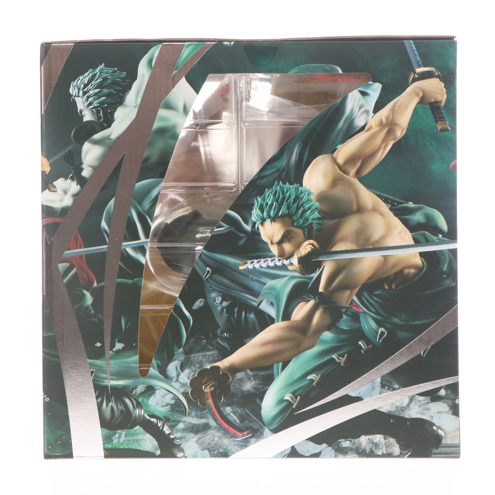 【中古即納】[FIG] Portrait.Of.Pirates P.O.P ワンピース SA-MAXIMUM ロロノア・ゾロ Ver.三・千・世・界!! ONE PIECE 1/8 完成品 フィギュア 一部オンラインショップ&麦わらストア限定 メガハウス(20190531)