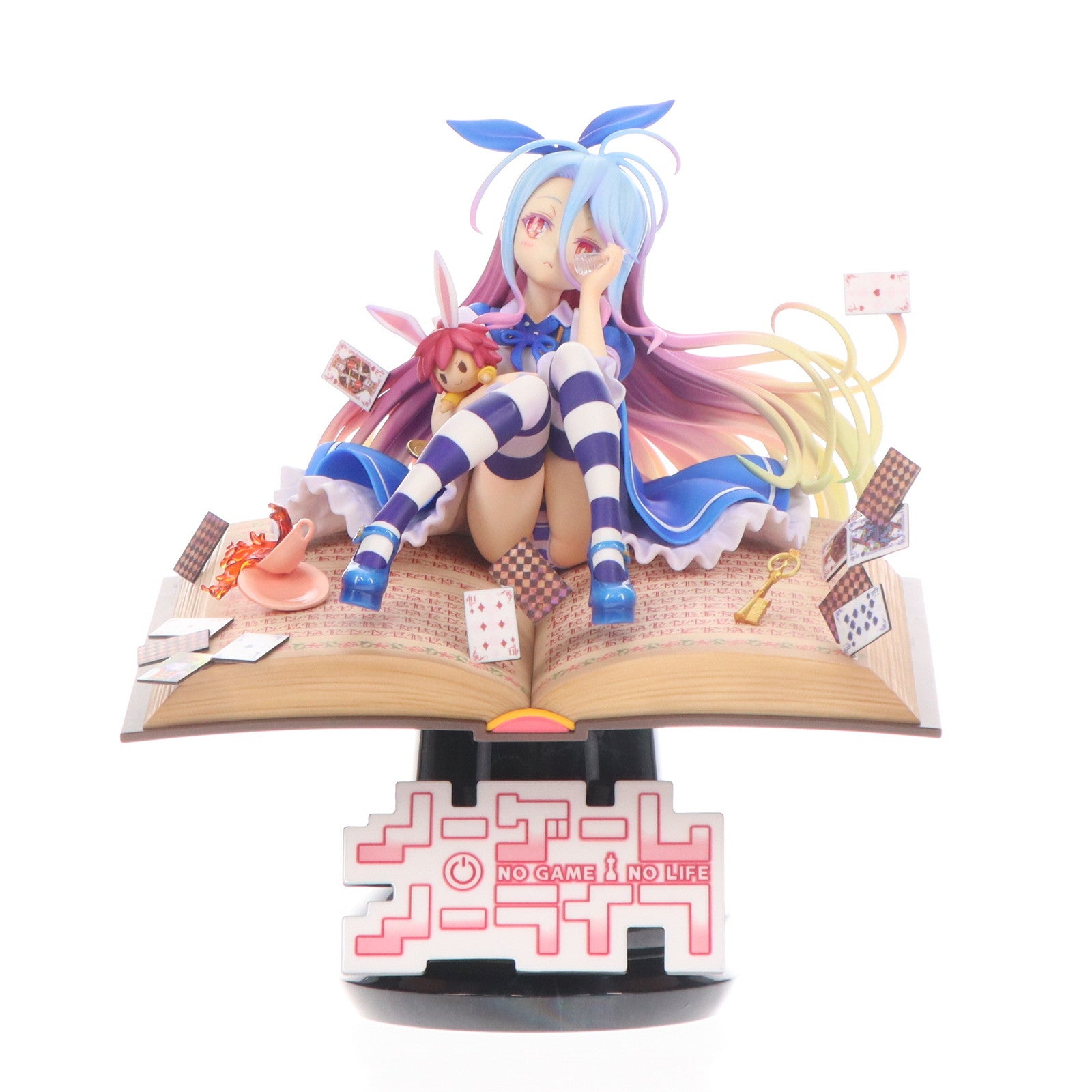 【中古即納】[FIG] eStream Store限定 白(しろ) -不思議の国のアリス Ver.- ノーゲーム・ノーライフ 1/7 完成品 フィギュア eStream/アルファサテライト(20220531)