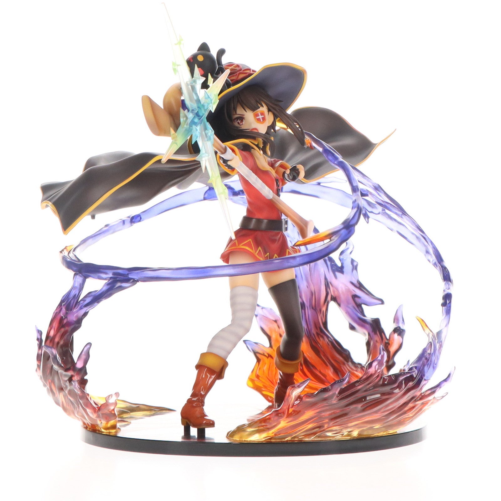 【中古即納】[FIG] 一部オンラインショップ限定 めぐみん -エクスプロージョン ver- SHIBUYA SCRAMBLE FIGURE この素晴らしい世界に祝福を! 1/7 完成品 フィギュア eStream/アルファサテライト(20210930)