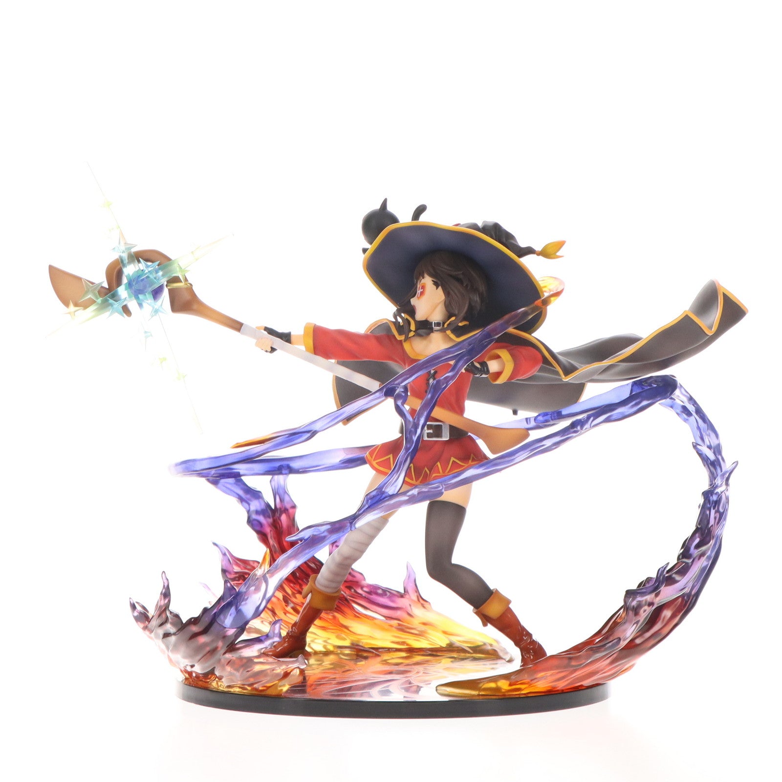 【中古即納】[FIG] 一部オンラインショップ限定 めぐみん -エクスプロージョン ver- SHIBUYA SCRAMBLE FIGURE この素晴らしい世界に祝福を! 1/7 完成品 フィギュア eStream/アルファサテライト(20210930)