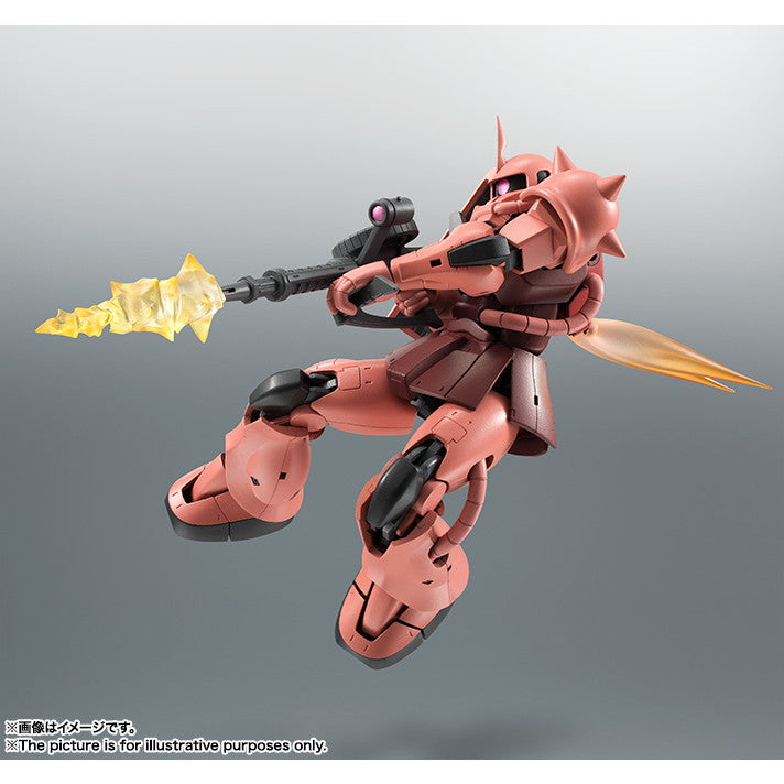 【中古即納】[FIG] (再々販) ROBOT魂(SIDE MS) MS-06S シャア専用ザク ver. A.N.I.M.E. 機動戦士ガンダム 完成品 可動フィギュア バンダイスピリッツ(20161021)