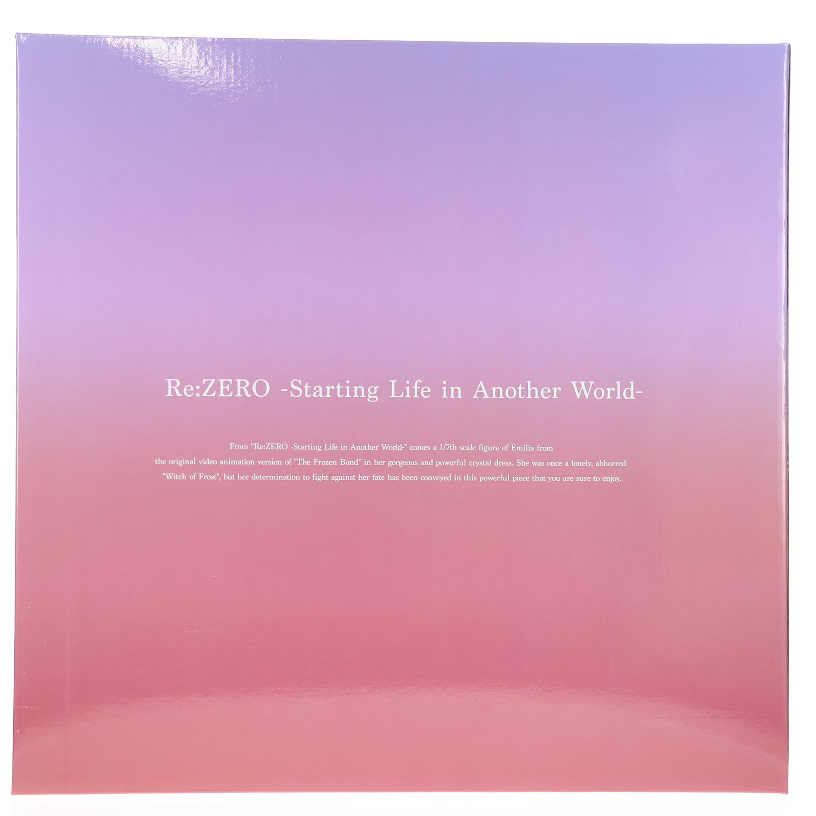 【中古即納】[FIG] eStream Store限定 SHIBUYA SCRAMBLE FIGURE 氷結のエミリア -Crystal Dress Ver- Re:ゼロから始める異世界生活 1/7 完成品 フィギュア eStream/アルファサテライト(20220430)