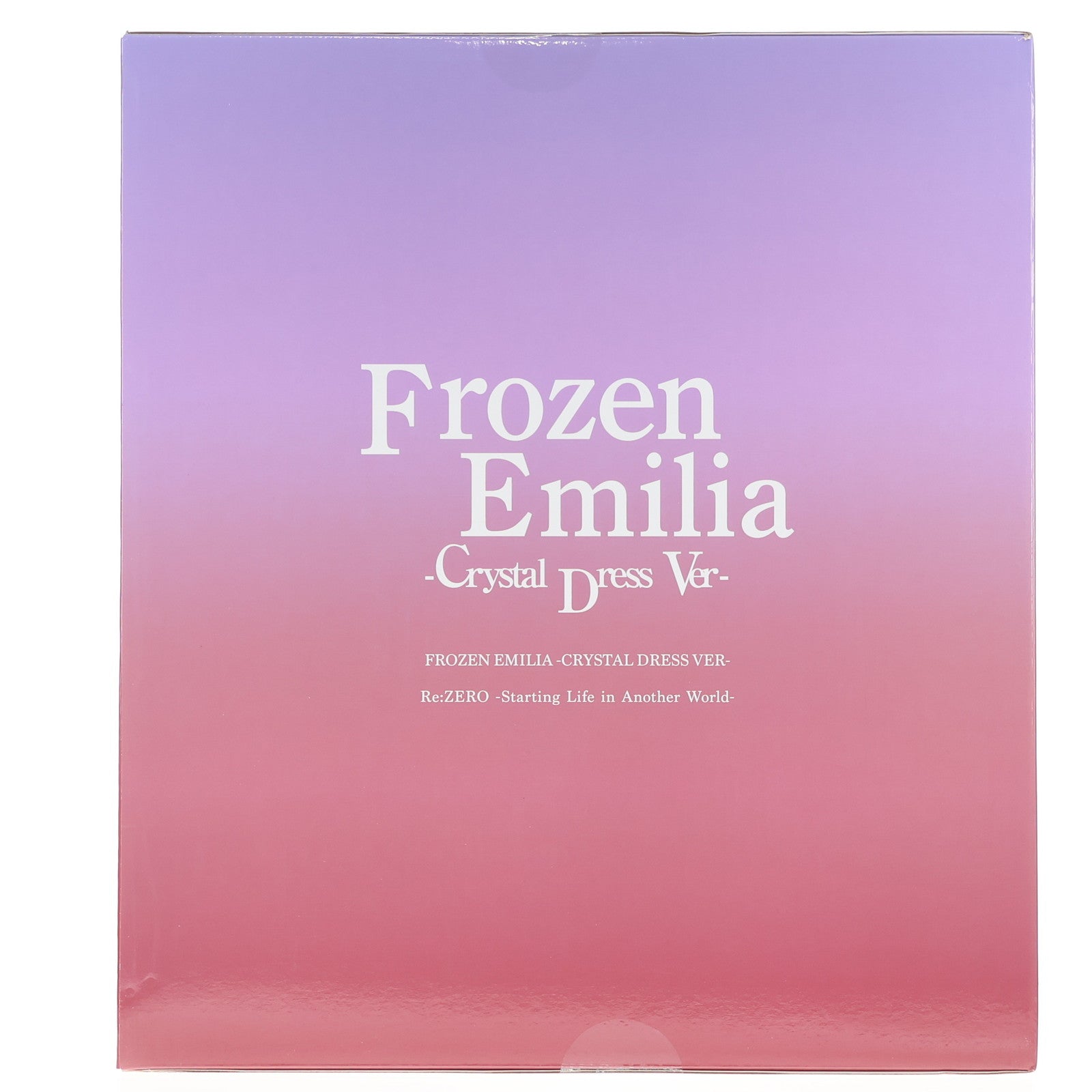 【中古即納】[FIG] eStream Store限定 SHIBUYA SCRAMBLE FIGURE 氷結のエミリア -Crystal Dress Ver- Re:ゼロから始める異世界生活 1/7 完成品 フィギュア eStream/アルファサテライト(20220430)