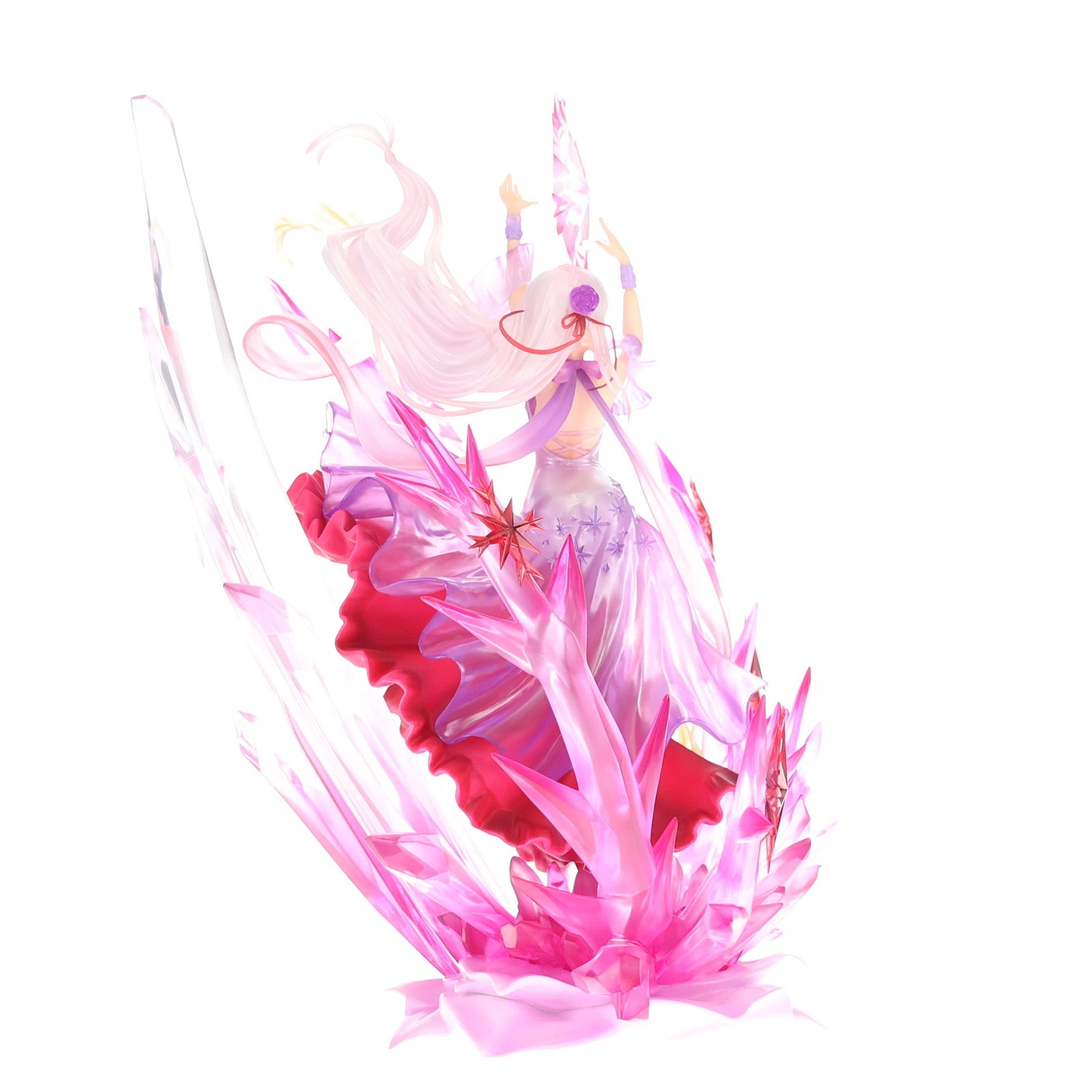 【中古即納】[FIG] eStream Store限定 SHIBUYA SCRAMBLE FIGURE 氷結のエミリア -Crystal Dress Ver- Re:ゼロから始める異世界生活 1/7 完成品 フィギュア eStream/アルファサテライト(20220430)