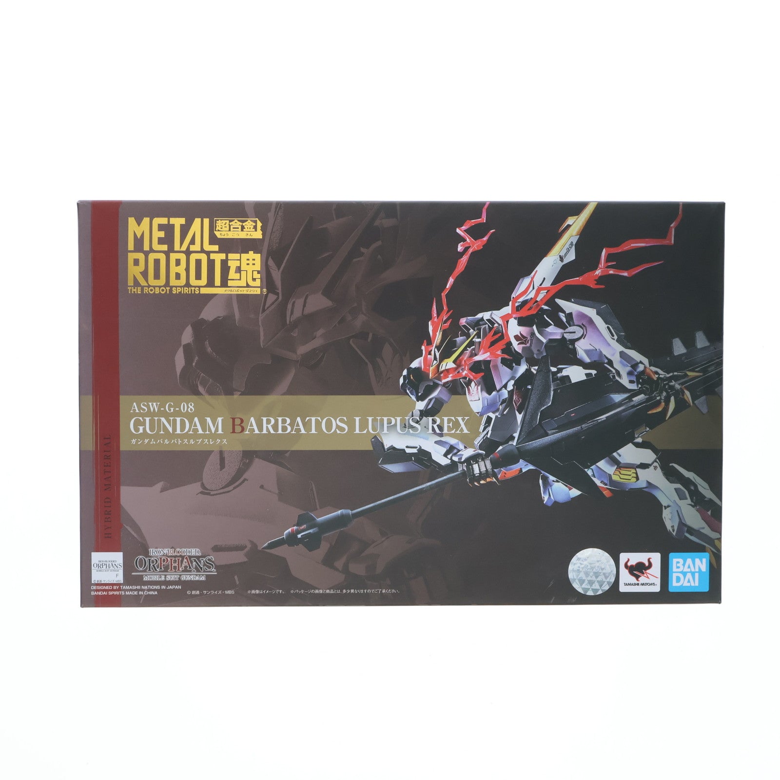 【中古即納】[FIG] METAL ROBOT魂(SIDE MS) ガンダムバルバトスルプスレクス 機動戦士ガンダム 鉄血のオルフェンズ 完成品 可動フィギュア バンダイスピリッツ(20200530)