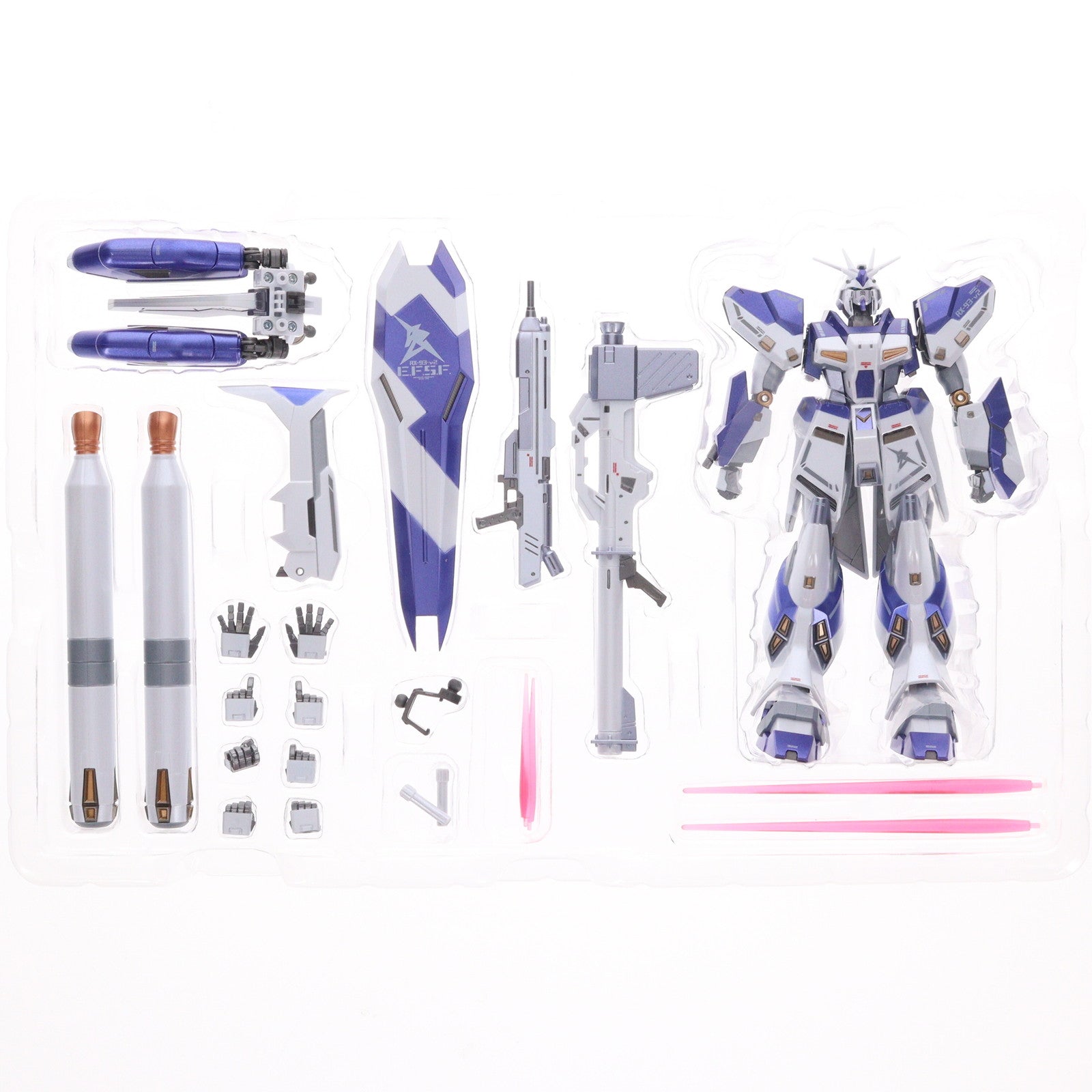【中古即納】[FIG] 魂ウェブ商店限定 METAL ROBOT魂(SIDE MS) Hi-νガンダム -AMURO's SPECIAL COLOR- 機動戦士ガンダム 逆襲のシャア ベルトーチカ・チルドレン 完成品 可動フィギュア バンダイスピリッツ(20240315)