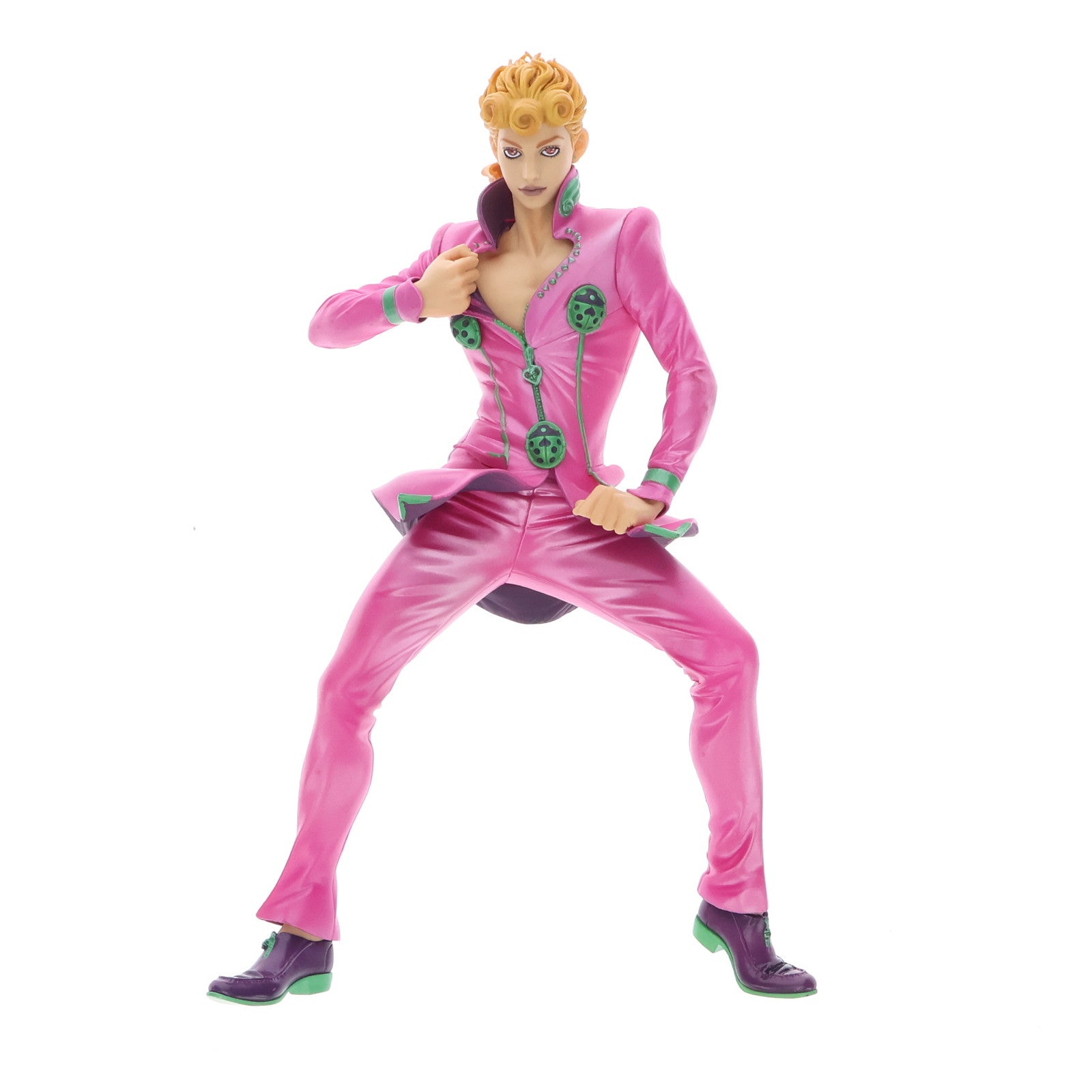 【中古即納】[FIG] (フィギュア単品) ジョルノ・ジョバァーナ ジョジョの奇妙な冒険 第五部 黄金の風 MASTER STARS PIECE プライズスターズブック 完成品 フィギュア 集英社/バンプレスト(20130220)