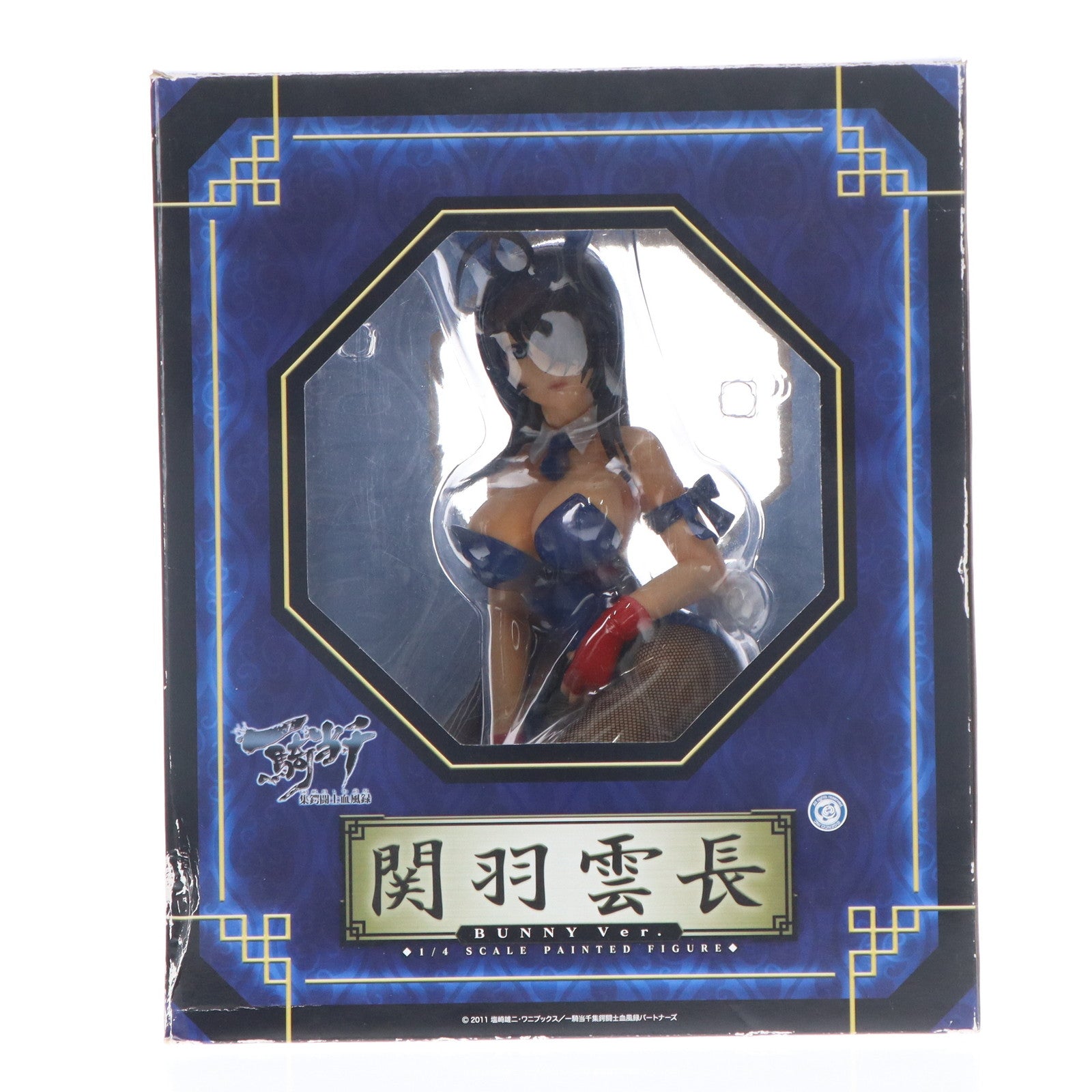 【中古即納】[FIG] 関羽雲長(かんううんちょう) バニーVer. 一騎当千 集鍔闘士血風録 1/4 完成品フィギュア FREEing(フリーイング)(20120503)