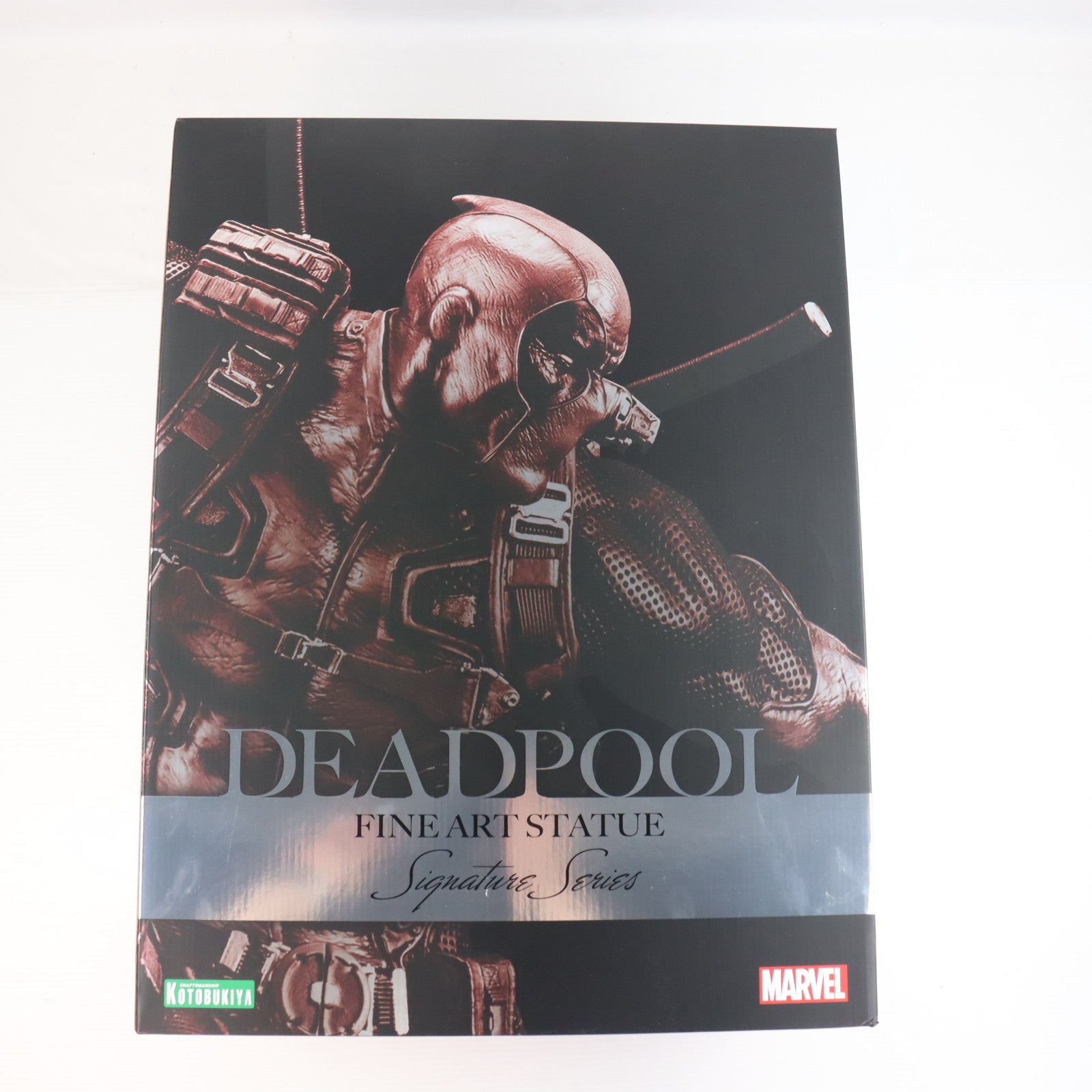 【中古即納】[FIG] デッドプール FINE ART STATUE シグネチャーシリーズ Feat. Kucharek Brothers MARVEL UNIVERSE(マーベルユニバース) 1/6 完成品 フィギュア(MK362) コトブキヤ(20230126)