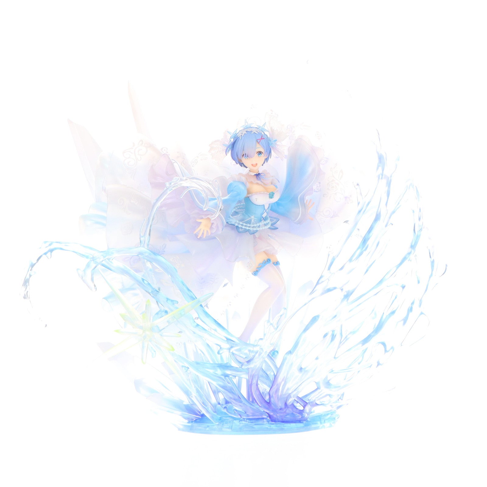 【中古即納】[FIG] レム -Crystal Dress Ver- Re:ゼロから始める異世界生活 1/7 完成品 フィギュア eStream/アルファサテライト(20200930)