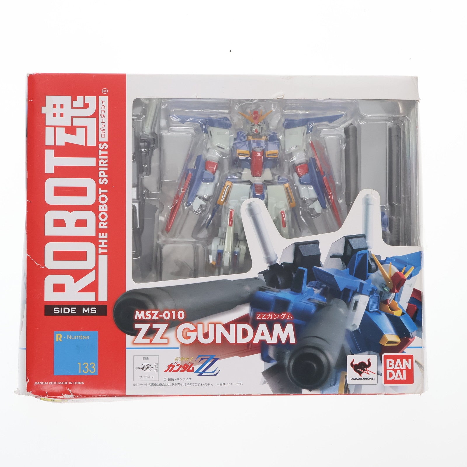 【中古即納】[FIG] ROBOT魂(SIDE MS) ZZガンダム 機動戦士ガンダムZZ(ダブルゼータ) 完成品 可動フィギュア バンダイ(20130126)
